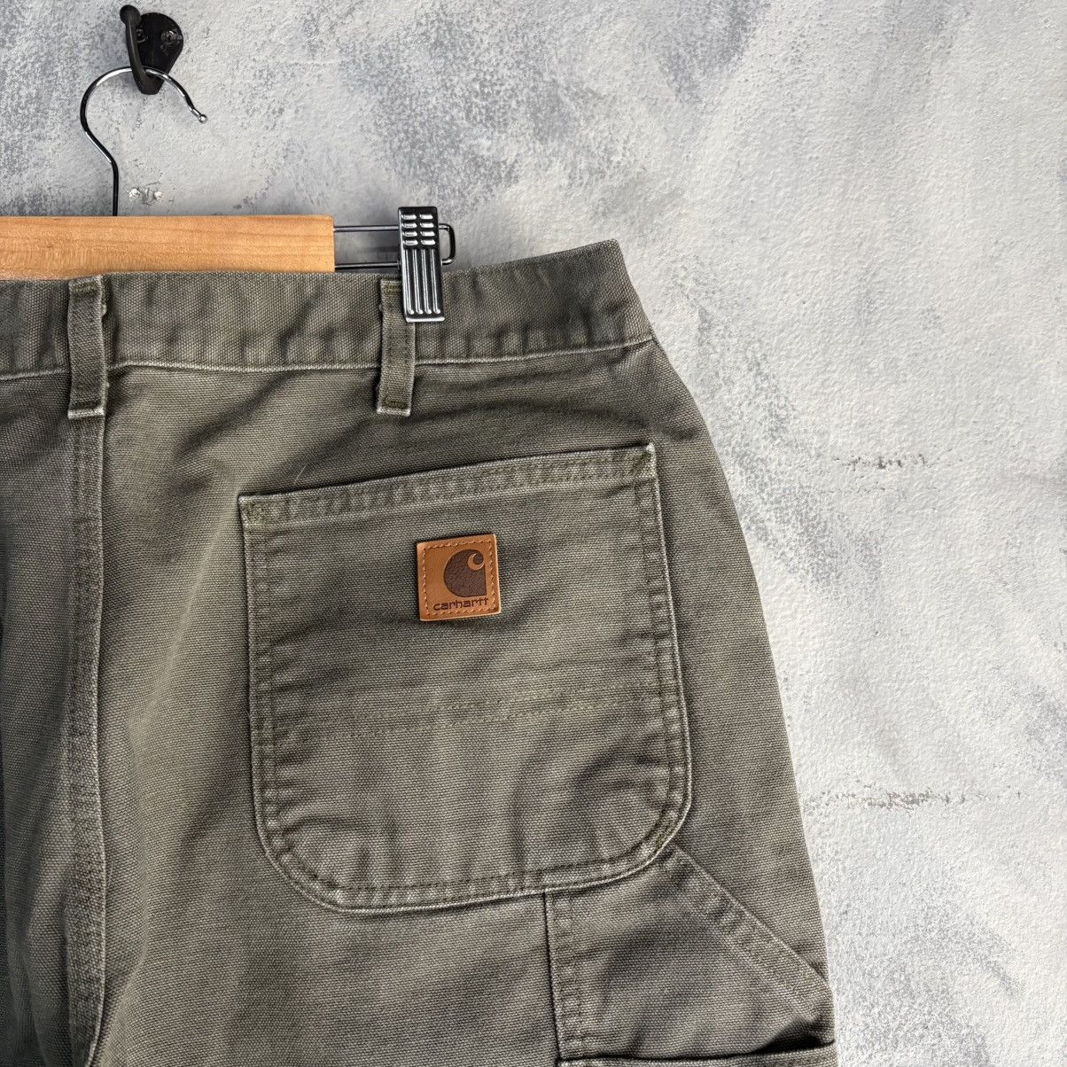 Carhartt Carhartt Jeans Mens 36X32 Vintage Green USA 4806 Carpenter Size US 36 / EU 52 - 4 Thumbnail