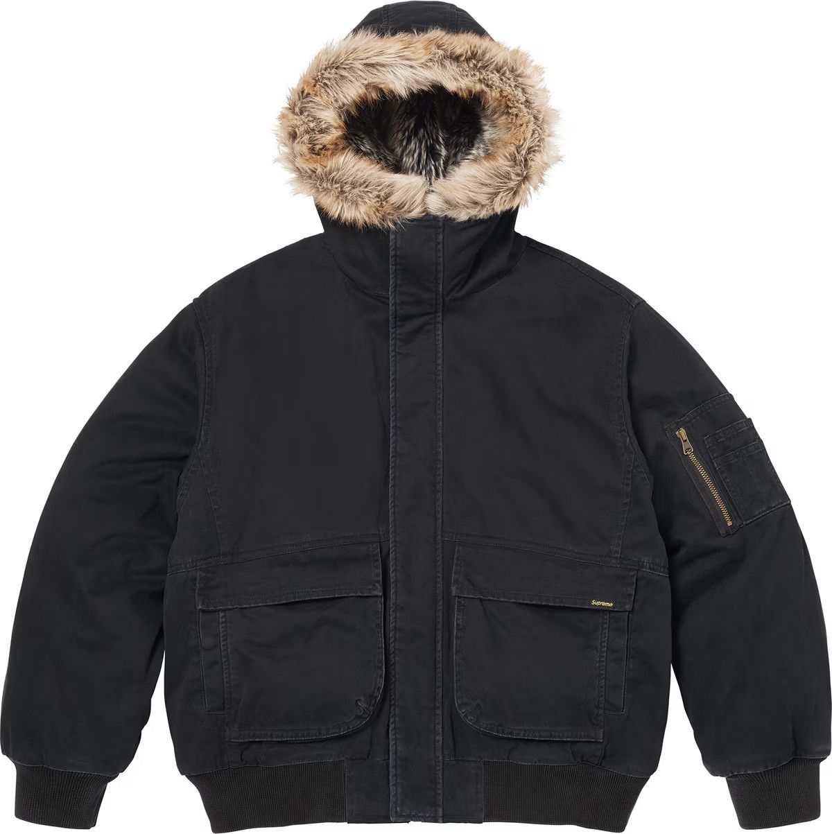 Supreme Reversible Faux Fur Hooded Work Jacket Size US XL / EU 56 / 4 - 4 Thumbnail