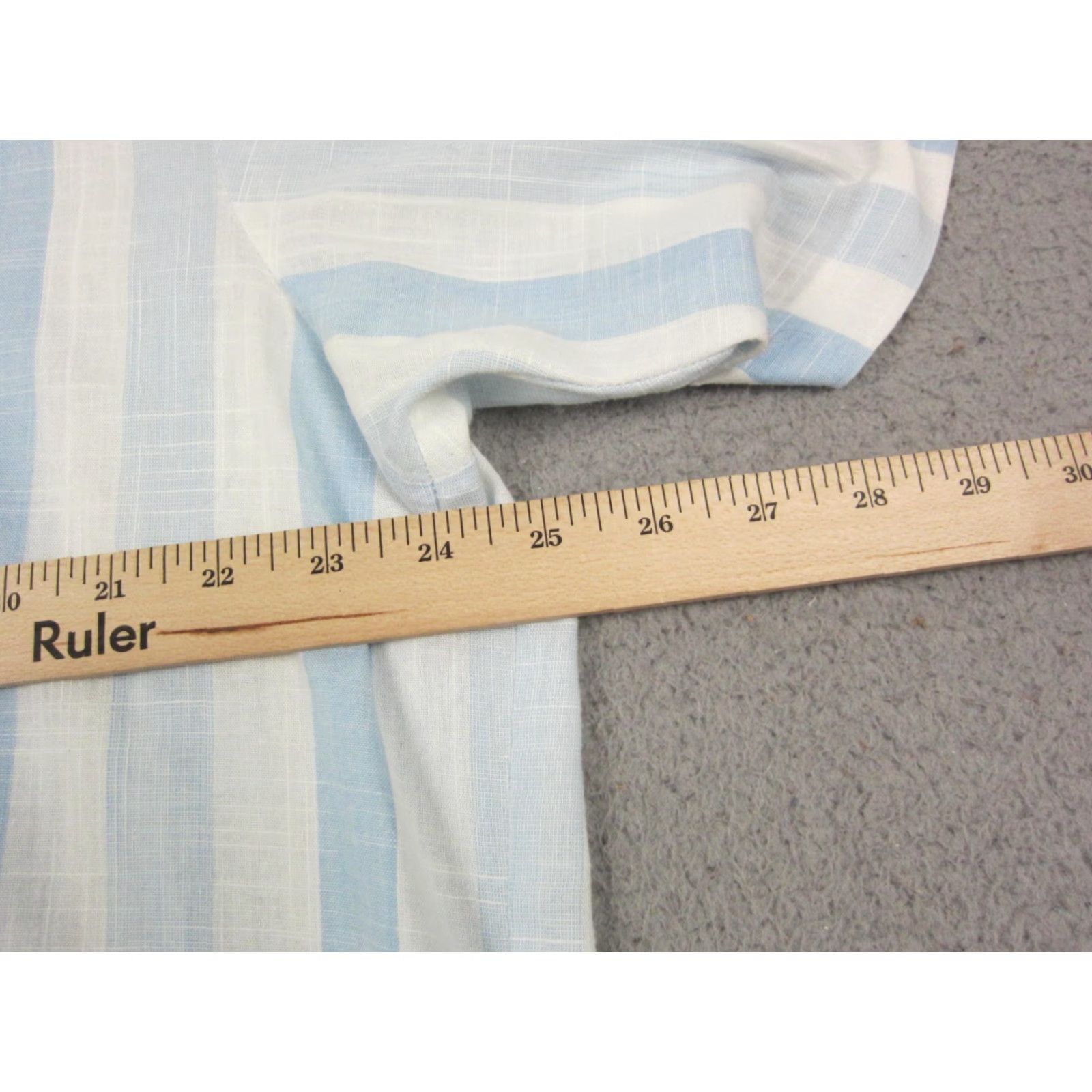 Vintage VINTAGE Career Club Shirt Mens XLT Blue Striped Button-Up 60s 70s Size US XL / EU 56 / 4 - 7 Thumbnail