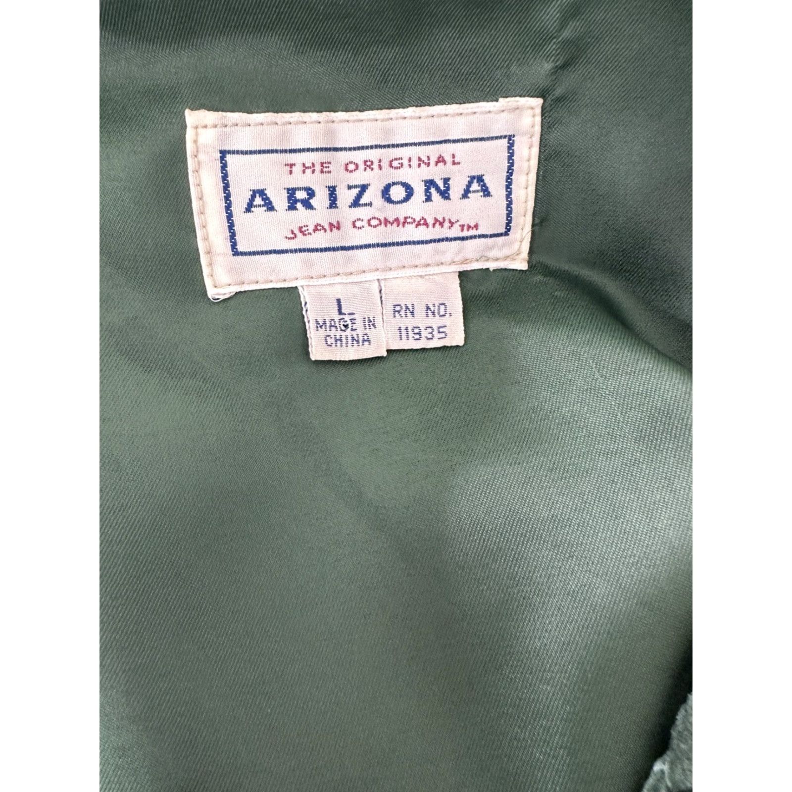 Vintage VINTAGE Vest Womens L Green Western Leather Suede Button Front Boho V3J Size L / US 10 / IT 46 - 4 Thumbnail
