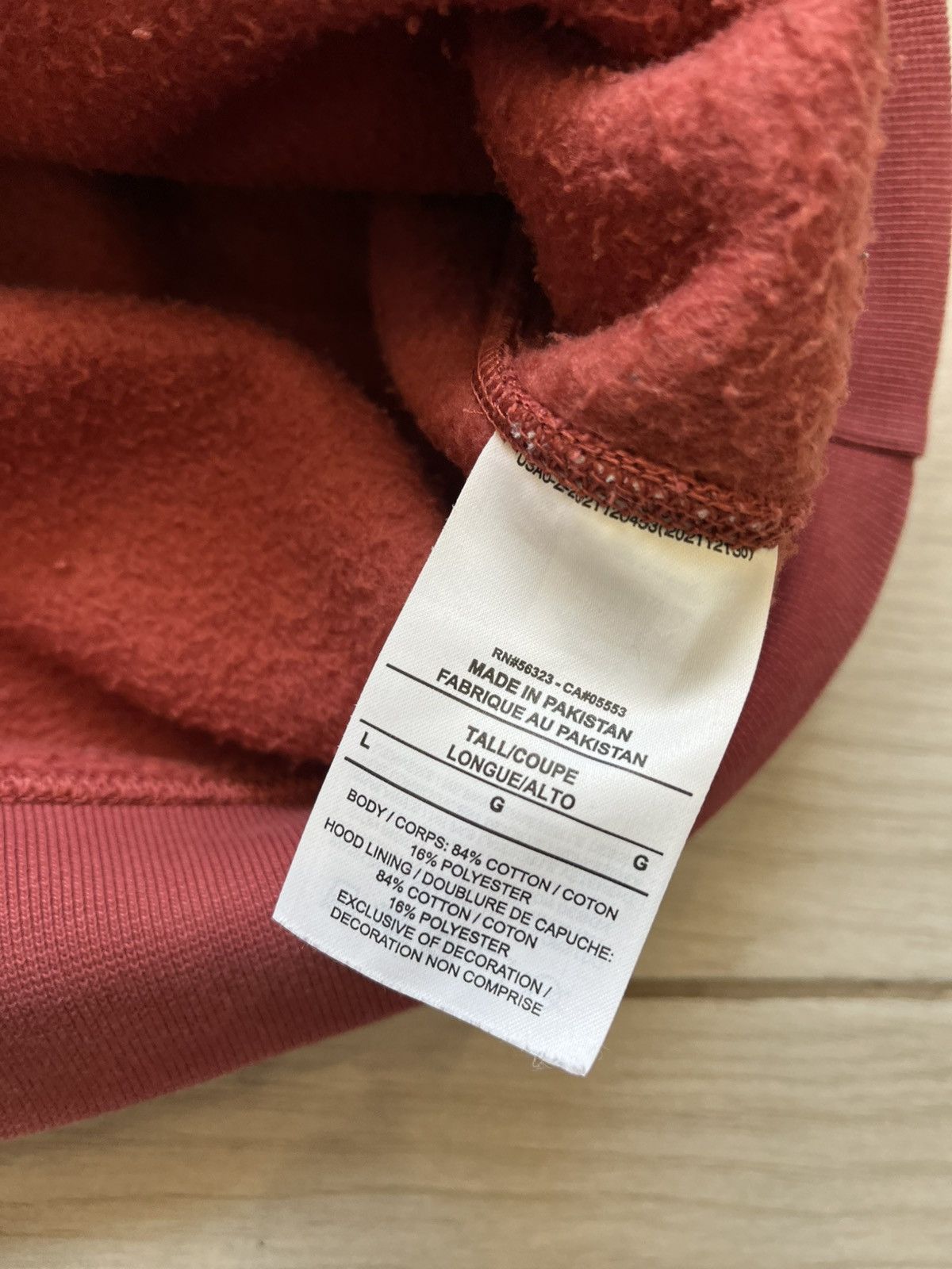 Nike × Vintage Nike Lab Fleece Hoodie Oversize Peach minimalistic logo Size US L / EU 52-54 / 3 - 15 Thumbnail