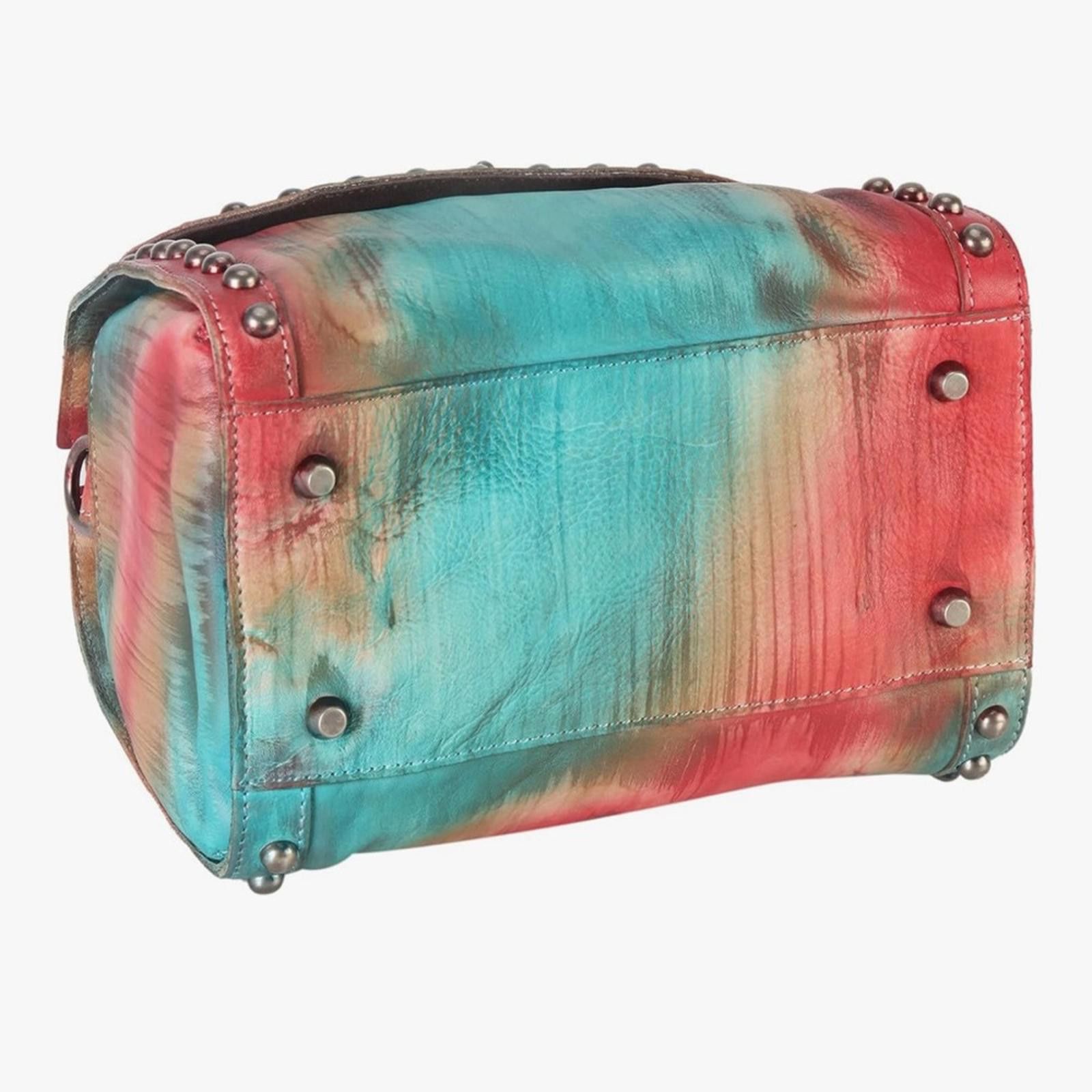 Other Studded Satchel Crossbody Purse Colorful Midsize NWT Size ONE SIZE - 5 Thumbnail