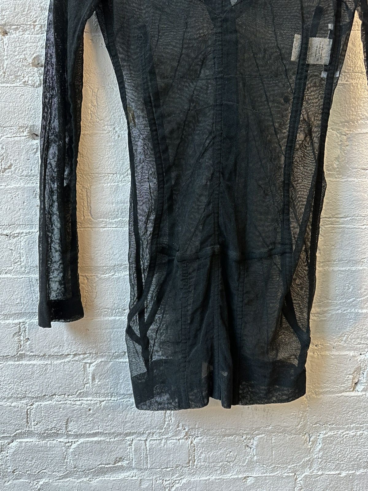 Dolce & Gabbana DOLCE & GABBANA MESH BUTTON BLOUSE Size M / US 6-8 / IT 42-44 - 4 Thumbnail