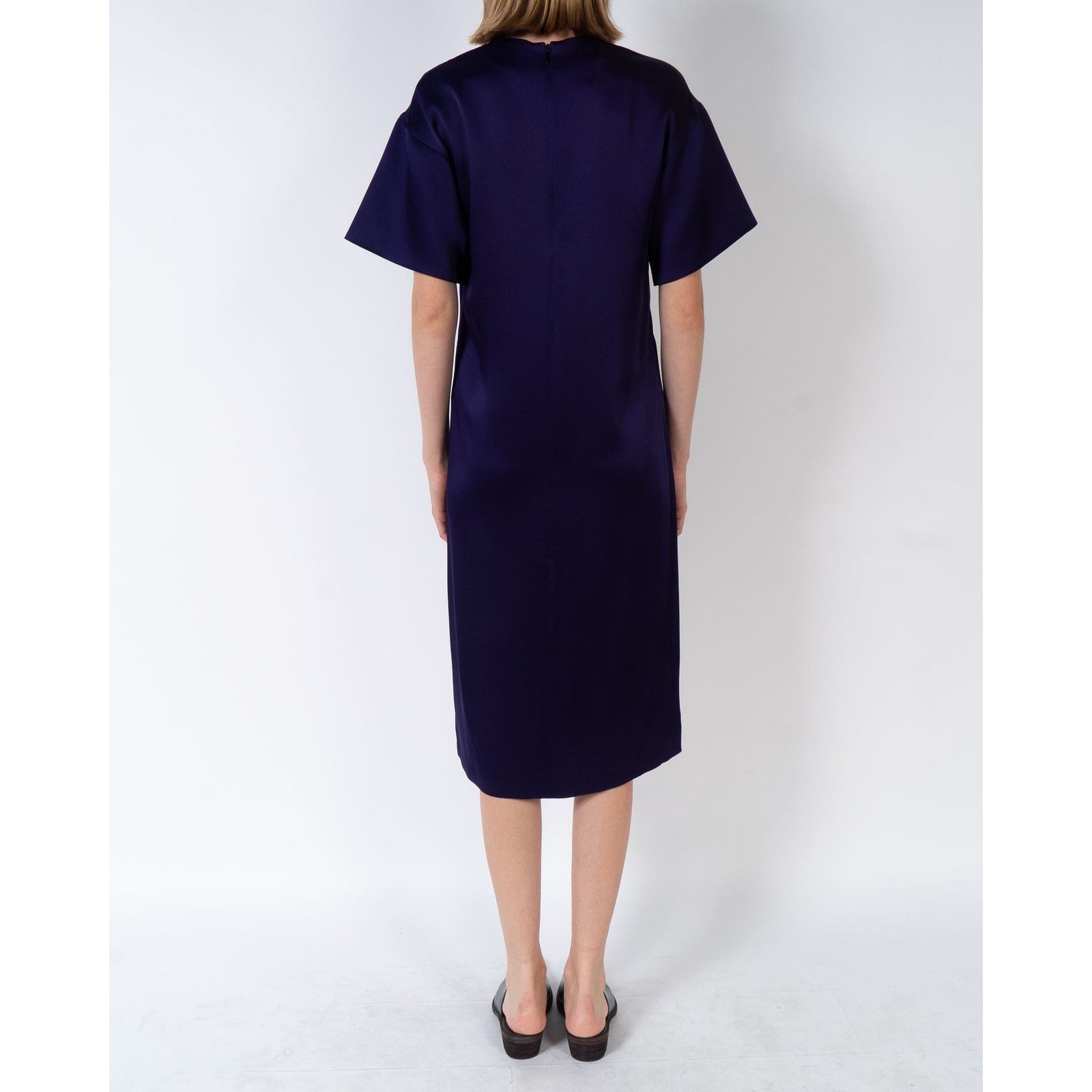 Haider Ackermann FW19 Purple Satin Dress Size S / US 4 / IT 40 - 4 Thumbnail