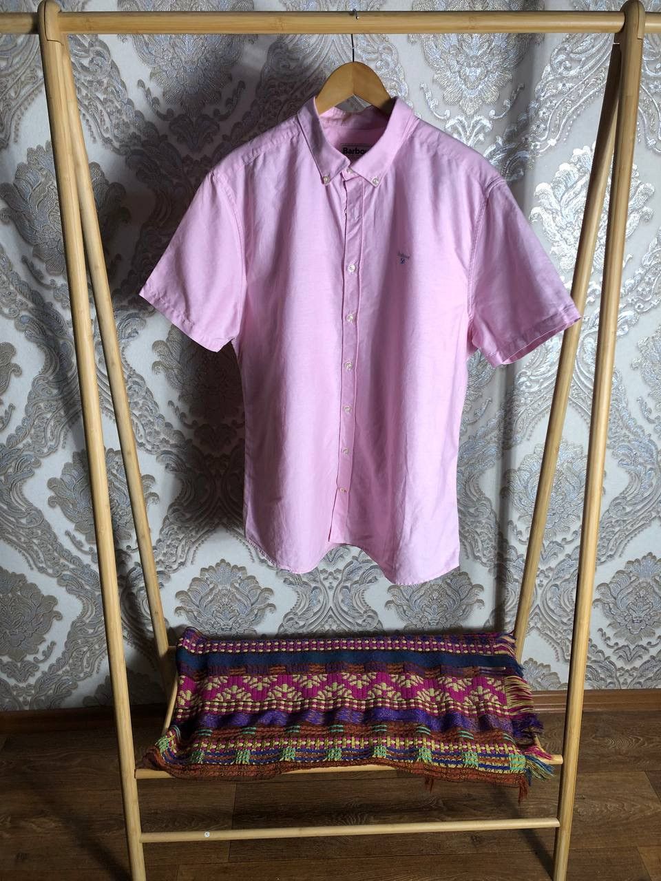 Barbour VINTAGE BARBOUR OXFORD CLASSIC DESIGNER SHIRT CASUAL Y2K 90s Size US XXL / EU 58 / 5 - 2 Thumbnail