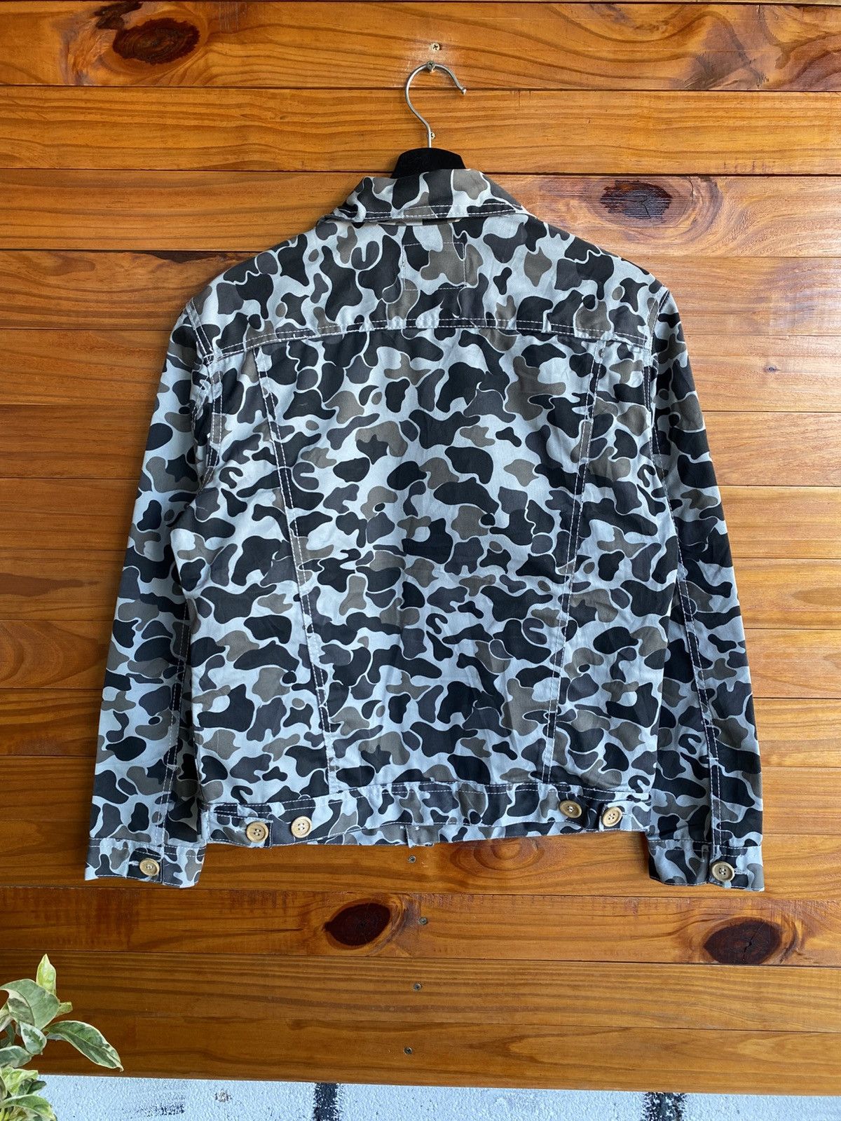 Japanese Brand Point Loma Grey Camouflage Jacket Trucker Japan Market Size US M / EU 48-50 / 2 - 11 Thumbnail