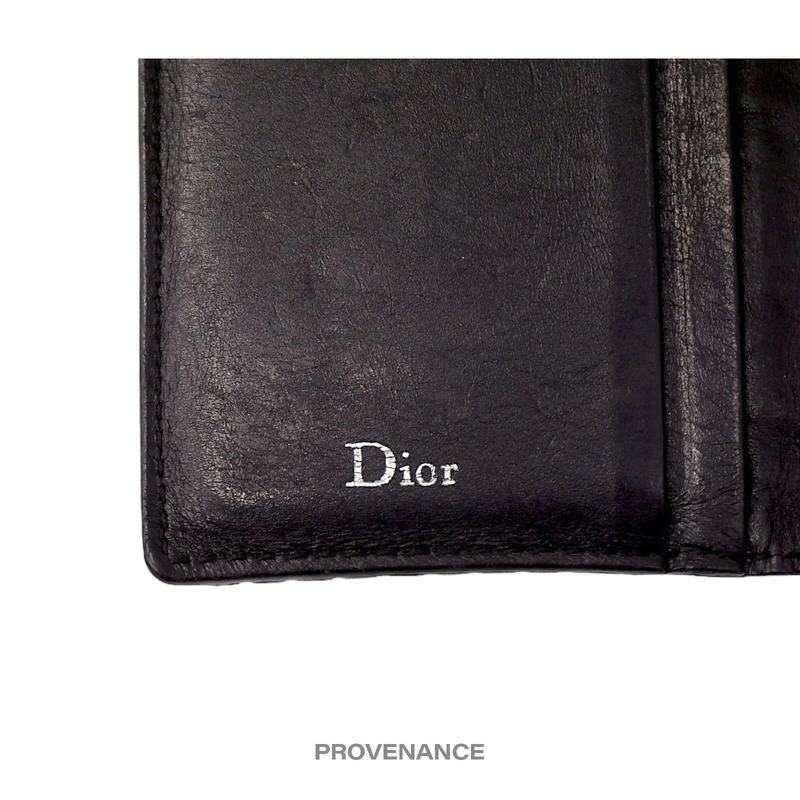 Dior 🔴 Dior Pocket Organizer Wallet - Perforated Black Leather Size ONE SIZE - 5 Thumbnail