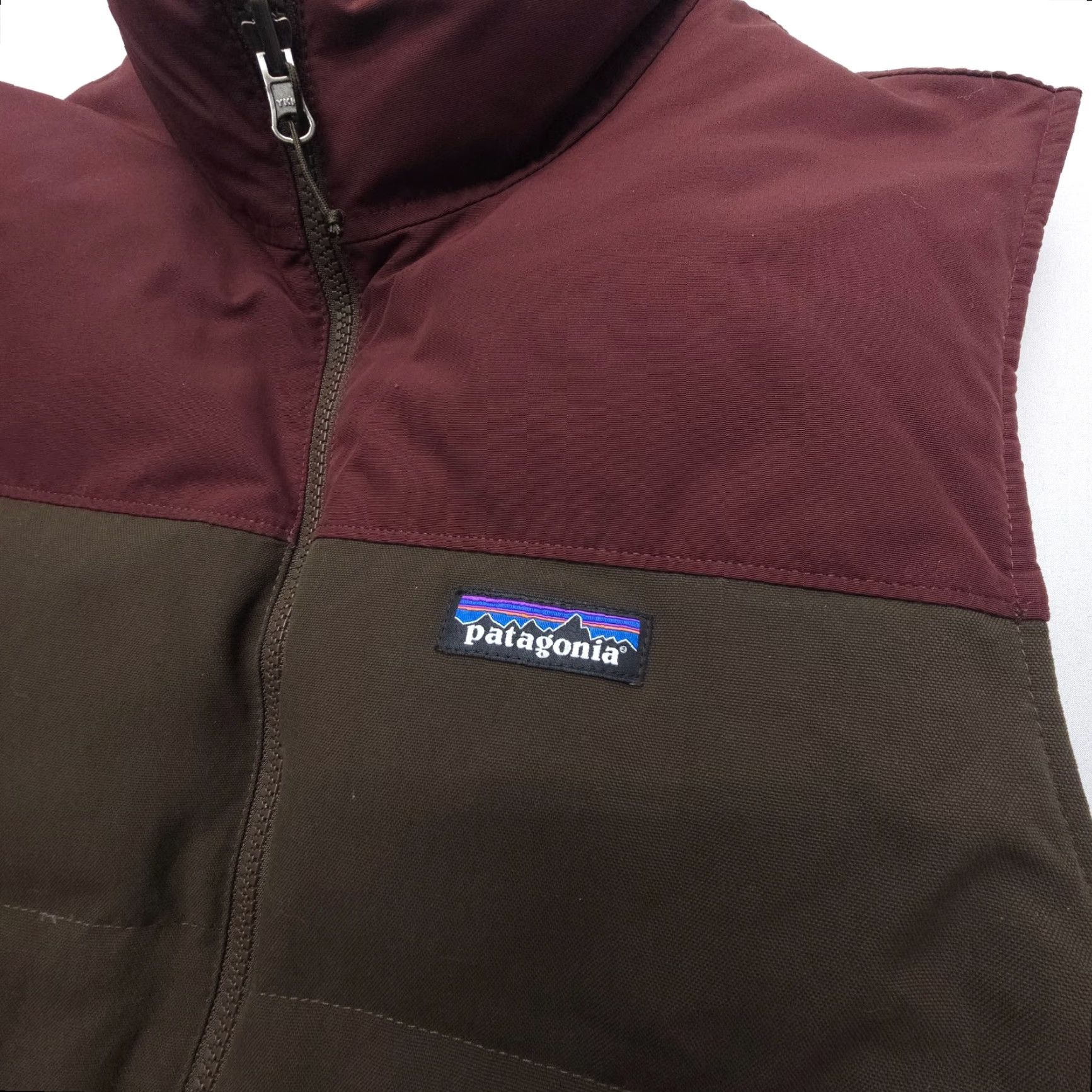 Patagonia Patagonia Reversible Bivy Down Vest Mens Medium Brown Red Puffer Hiking Skiing Jacket Coat Apparel Size US M / EU 48-50 / 2 - 5 Thumbnail