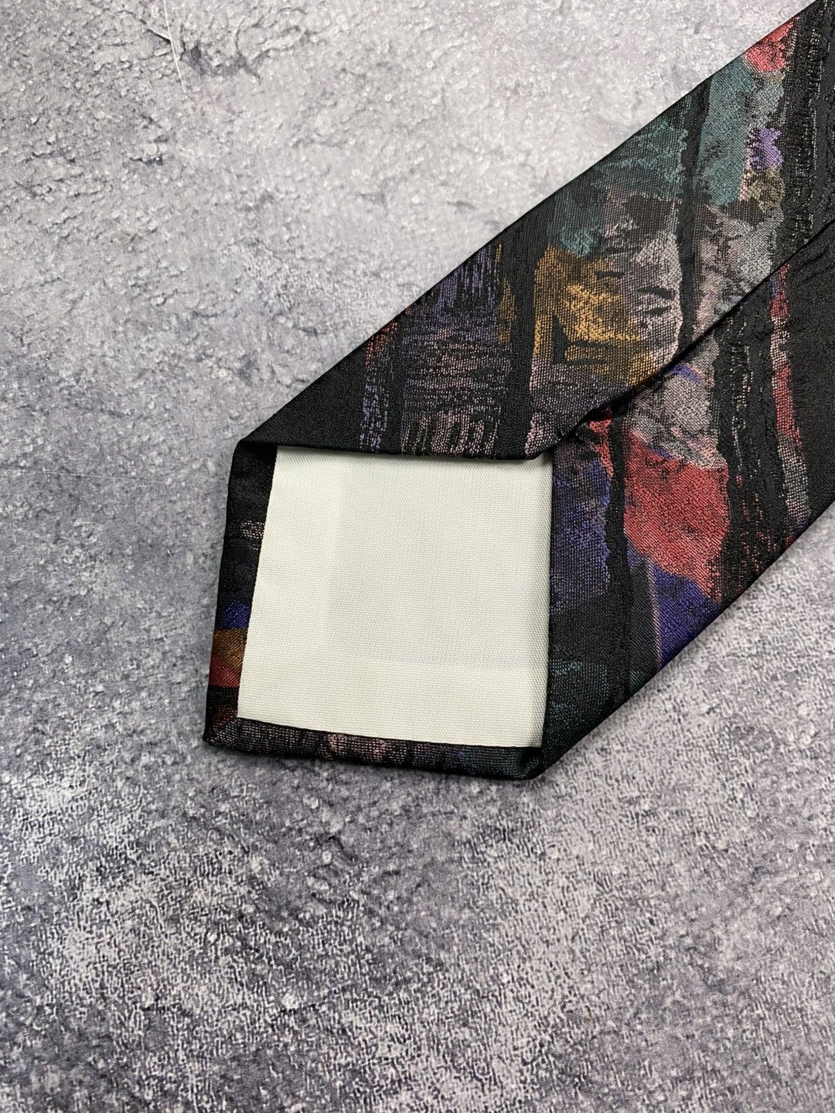 Valentino Vintage 90s Valentino Abstract Tie Old Money Classic Casual Size ONE SIZE - 8 Thumbnail