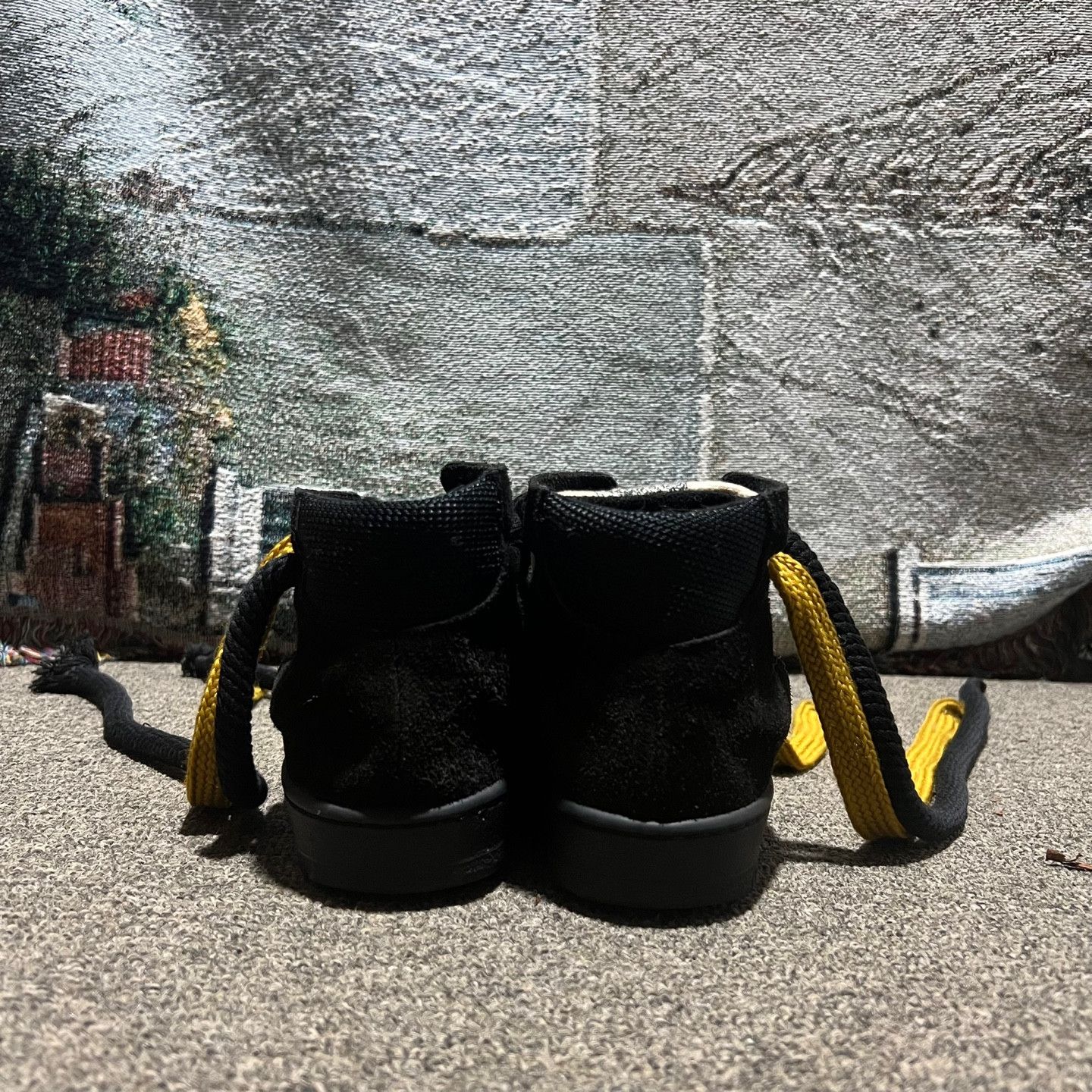 Vintage vintage Women's Two String High Top Sneakers Size US 6 / IT 36 - 4 Thumbnail