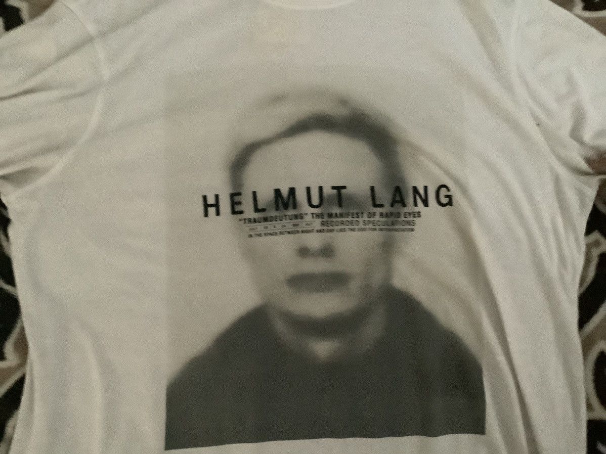 Helmut Lang Helmut Lang A/W17 “Traumdeutung” tee Size US M / EU 48-50 / 2 - 7 Thumbnail