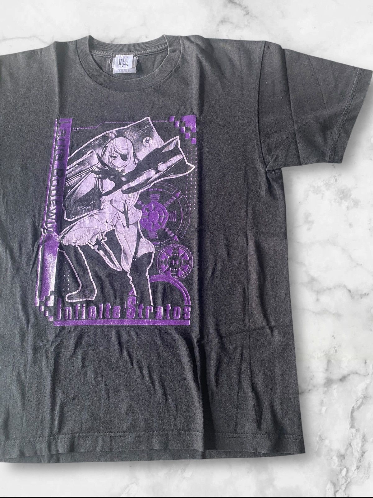 Anime Infinite Stratos Laura Bodewig Anime Tee Vintage Size US M / EU 48-50 / 2 - 2 Thumbnail