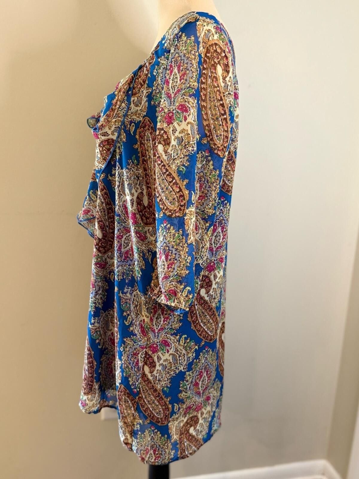 Other Umgee boho shift midi dress paisley pattern multicolor SZ M Size M / US 6-8 / IT 42-44 - 3 Thumbnail