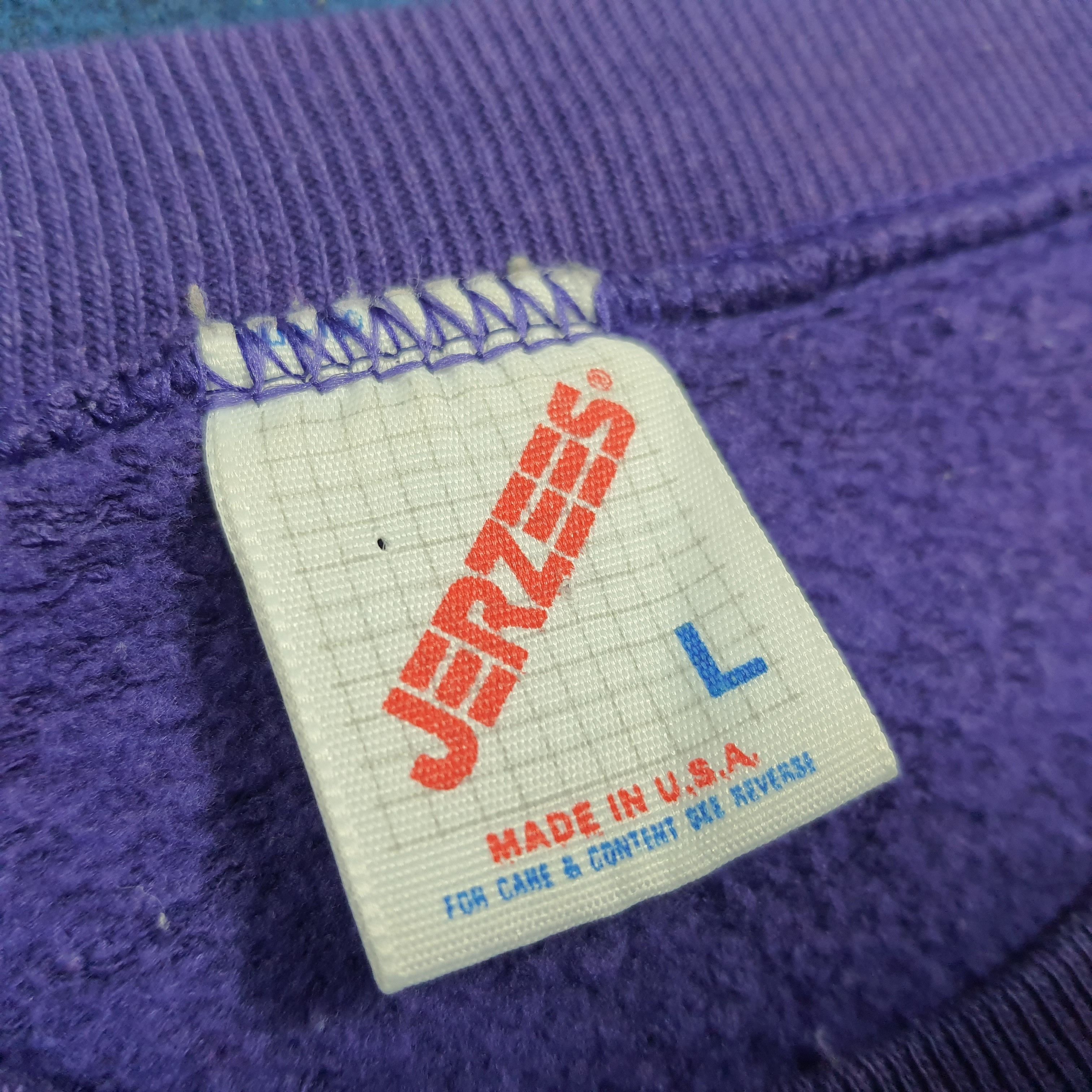 Jerzees Vintage 90s Walhalla Razorbacks Retro Sweatshirt C286N27 Size US M / EU 48-50 / 2 - 5 Thumbnail