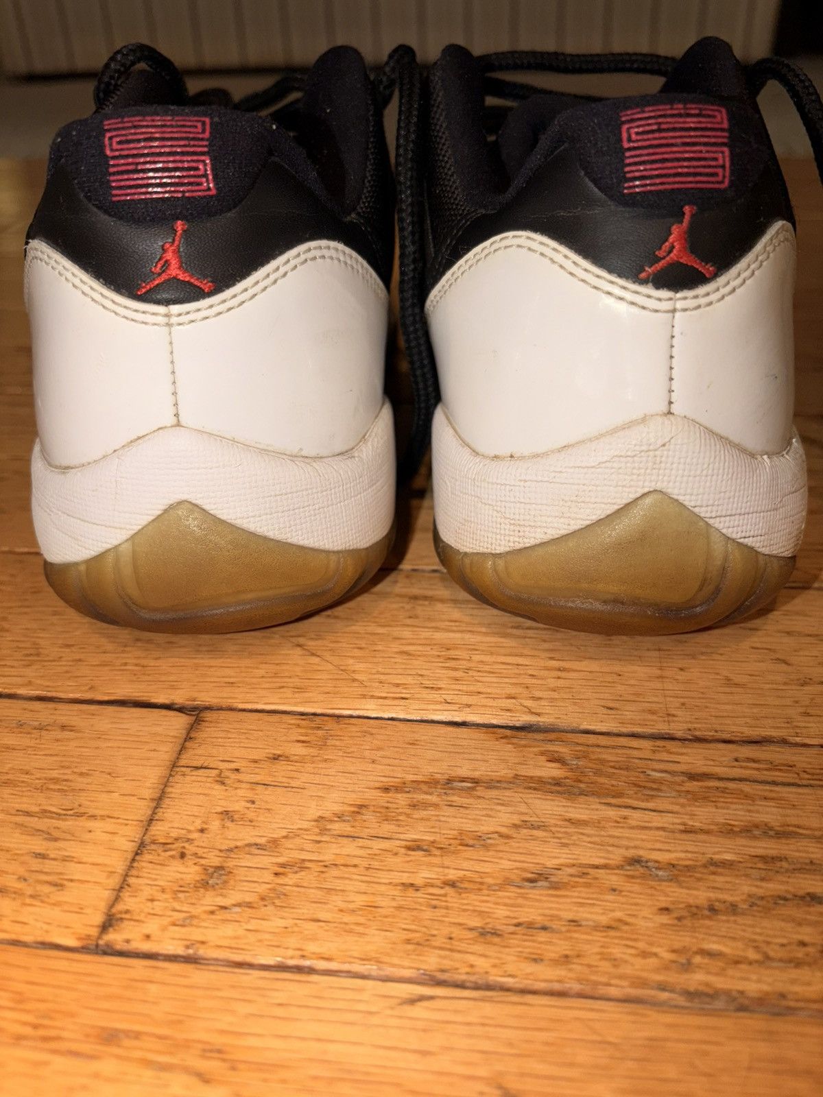 Jordan Brand Jordan 11 Low ‘Tuxedo’ Size US 11 / EU 44 - 2 Thumbnail