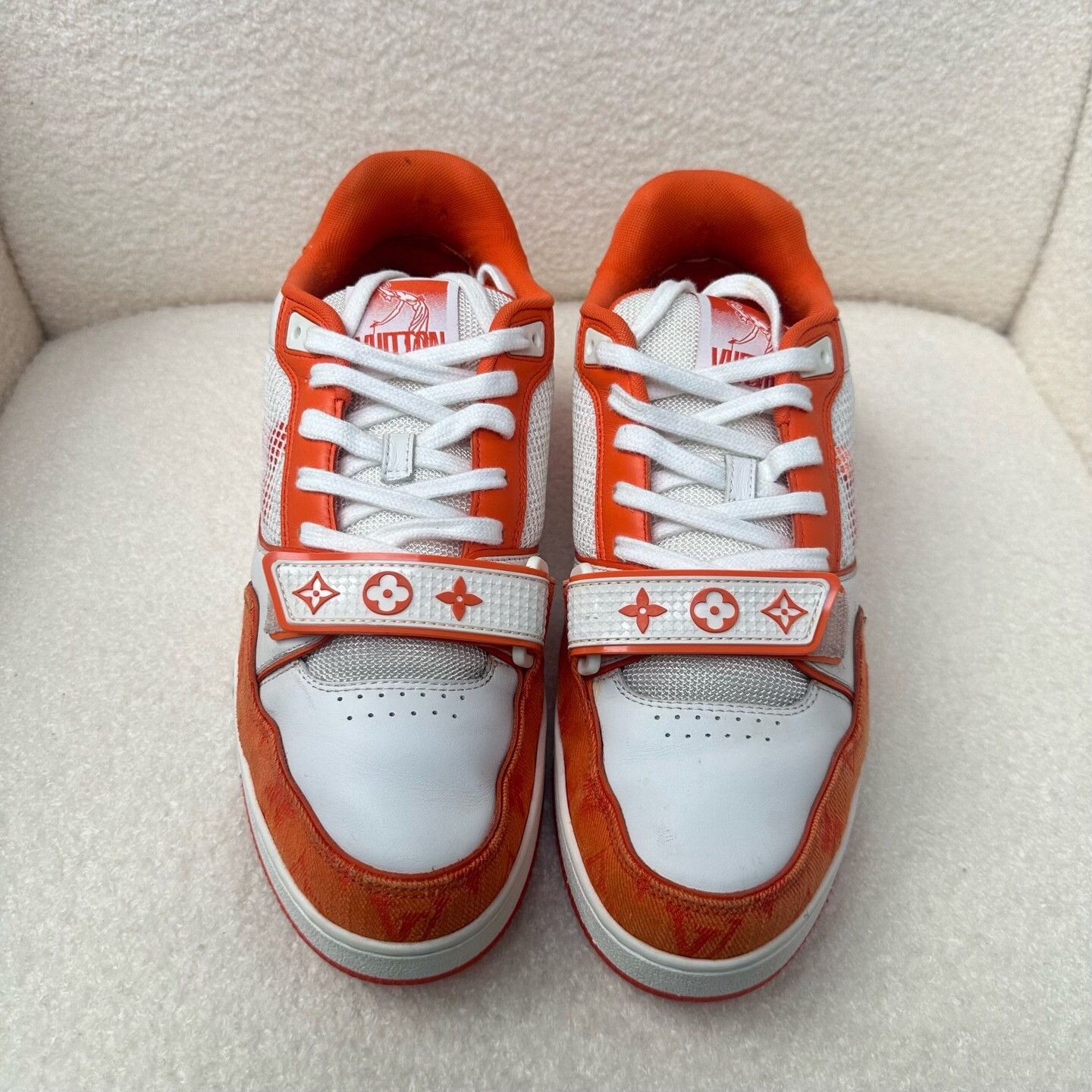 Louis Vuitton Louis Vuitton Training White Lowtop Sneakers 8.5 Men Size US 8.5 / EU 41-42 - 1 Thumbnail