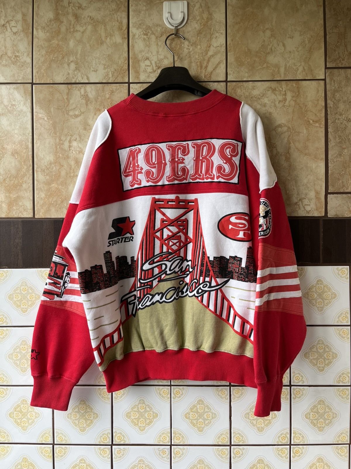 Starter Vintage Starte San Francisco 49ers sweatshirt Size US L / EU 52-54 / 3 - 1 Thumbnail