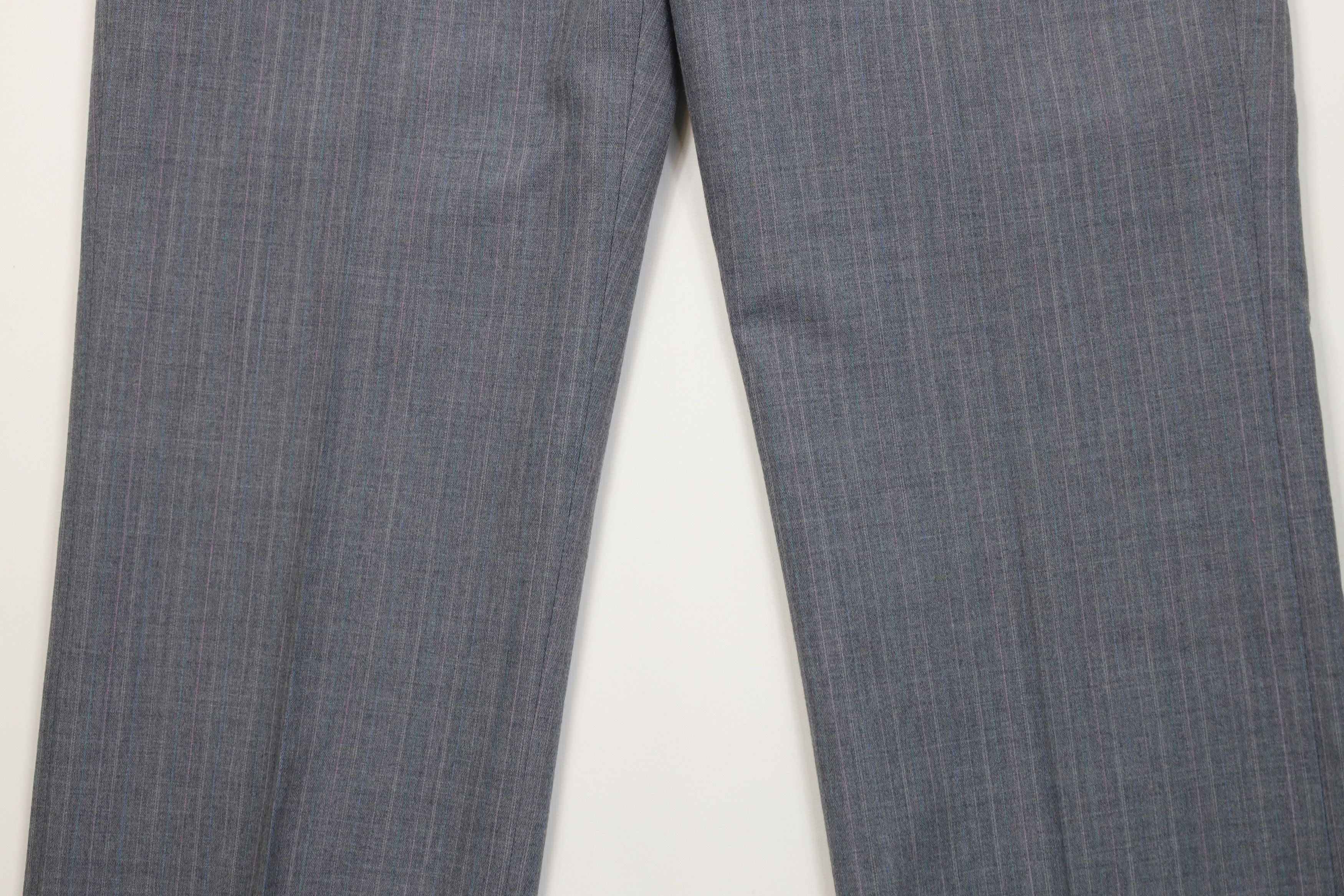 Vintage Vintage 70s Streetwear Pinstriped Wide Leg Chino Pants US Size US 34 / EU 50 - 3 Thumbnail