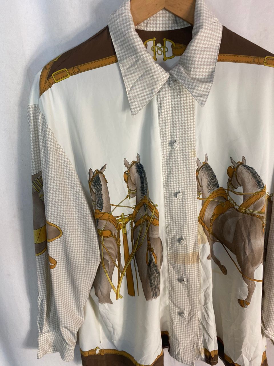 Other Unbrand overprint button up shirt Size L / US 10 / IT 46 - 3 Thumbnail