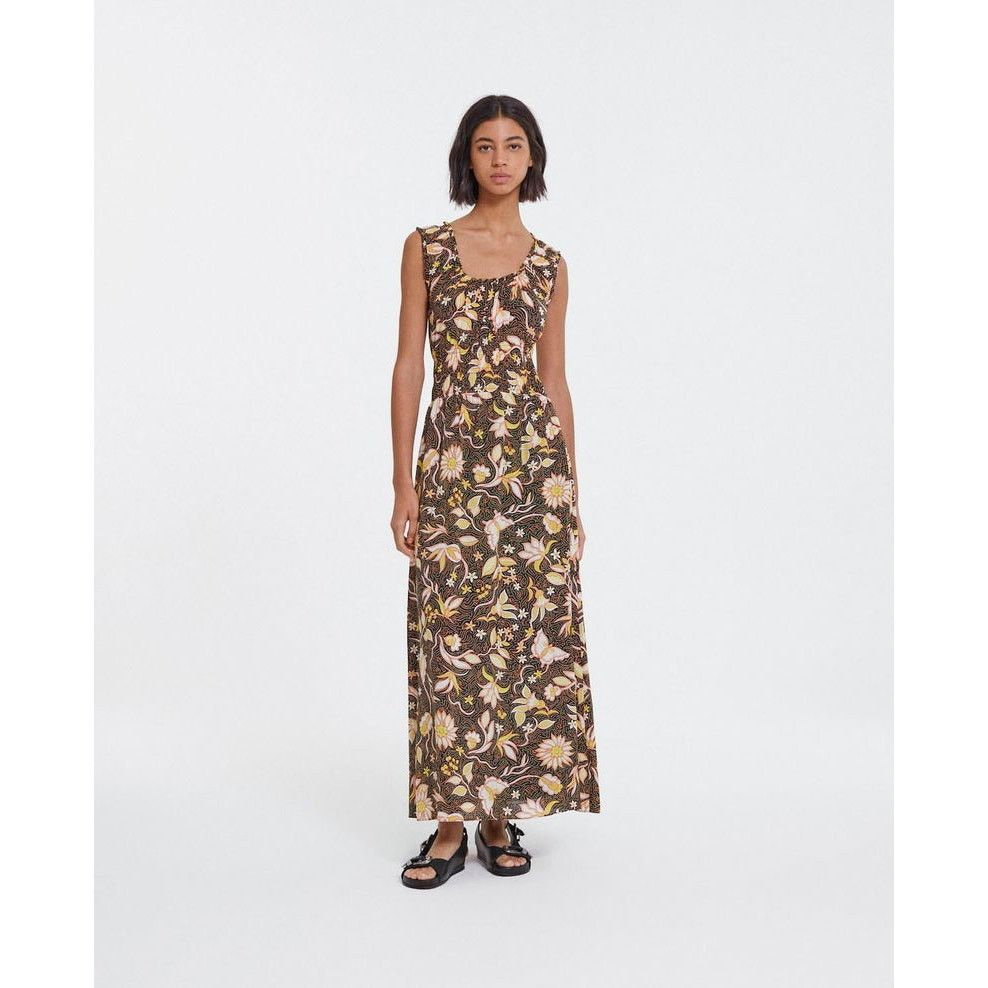 The Kooples The Kooples Long Summer Dress With All-Over Floral Motif Size M / US 6-8 / IT 42-44 - 1 Thumbnail
