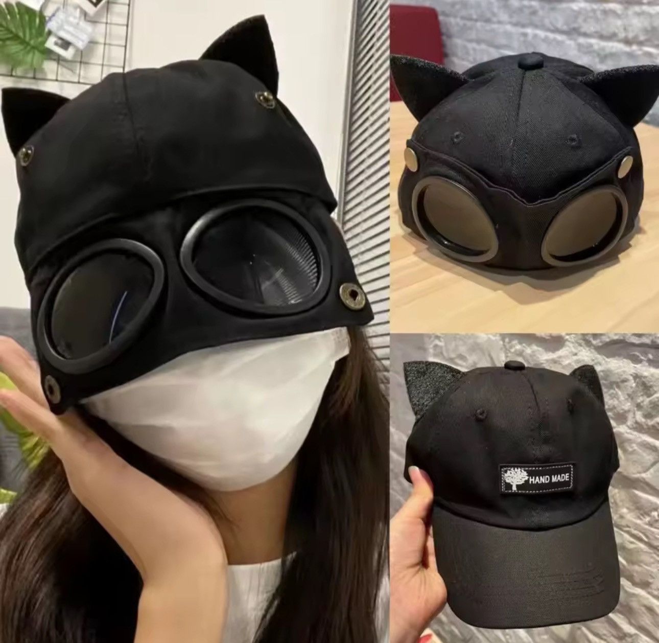 Other Avant Garde Glasses Baseball Ears Cartoon Hat Cap Size ONE SIZE - 2 Thumbnail