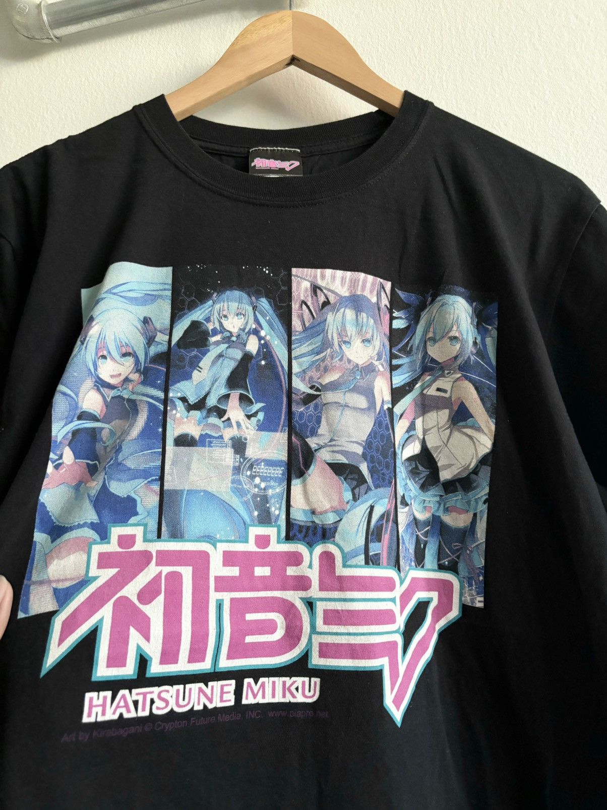 Anime Anime HATSUNE MIKE Mange T Shirt Rare Size US L / EU 52-54 / 3 - 3 Thumbnail