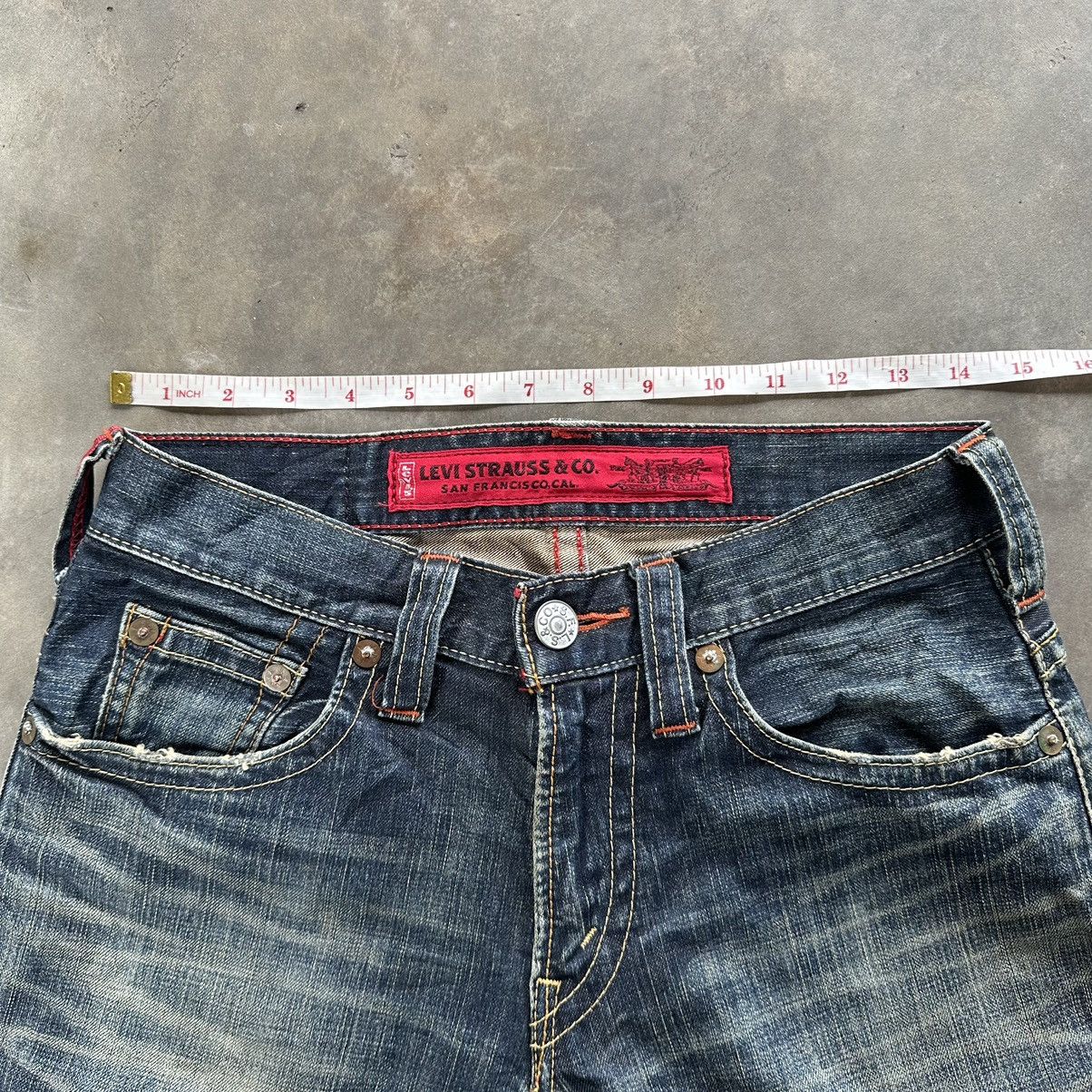 Japanese Brand Vintage Levi’s 502 Distressed Faded Denim Jean Pant Size US 29 - 8 Thumbnail