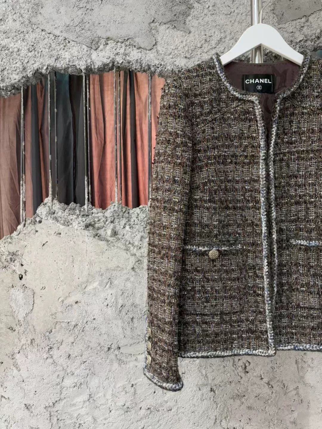Chanel Chanel Forest Series Dark Green T Jacket Size US S / EU 44-46 / 1 - 3 Thumbnail