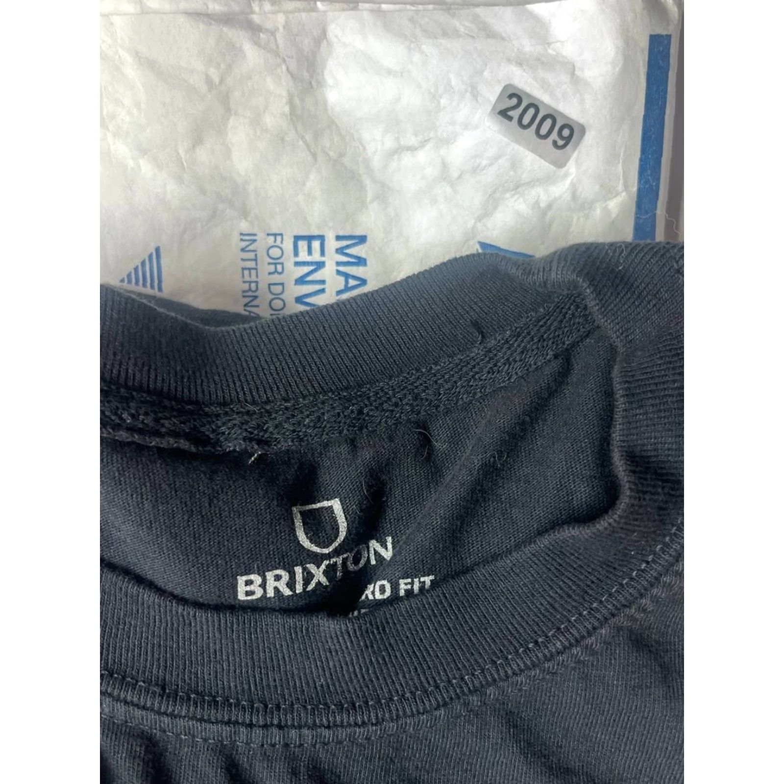 Brixton Brixton Shirt Mens Small Black Long Sleeve Outdoors Standard Fit Casual Crew Neck T-Shirt Logo Regular Cotton Brixton Outdoor Men Long Sleeve Solid Size US S / EU 44-46 / 1 - 7 Thumbnail