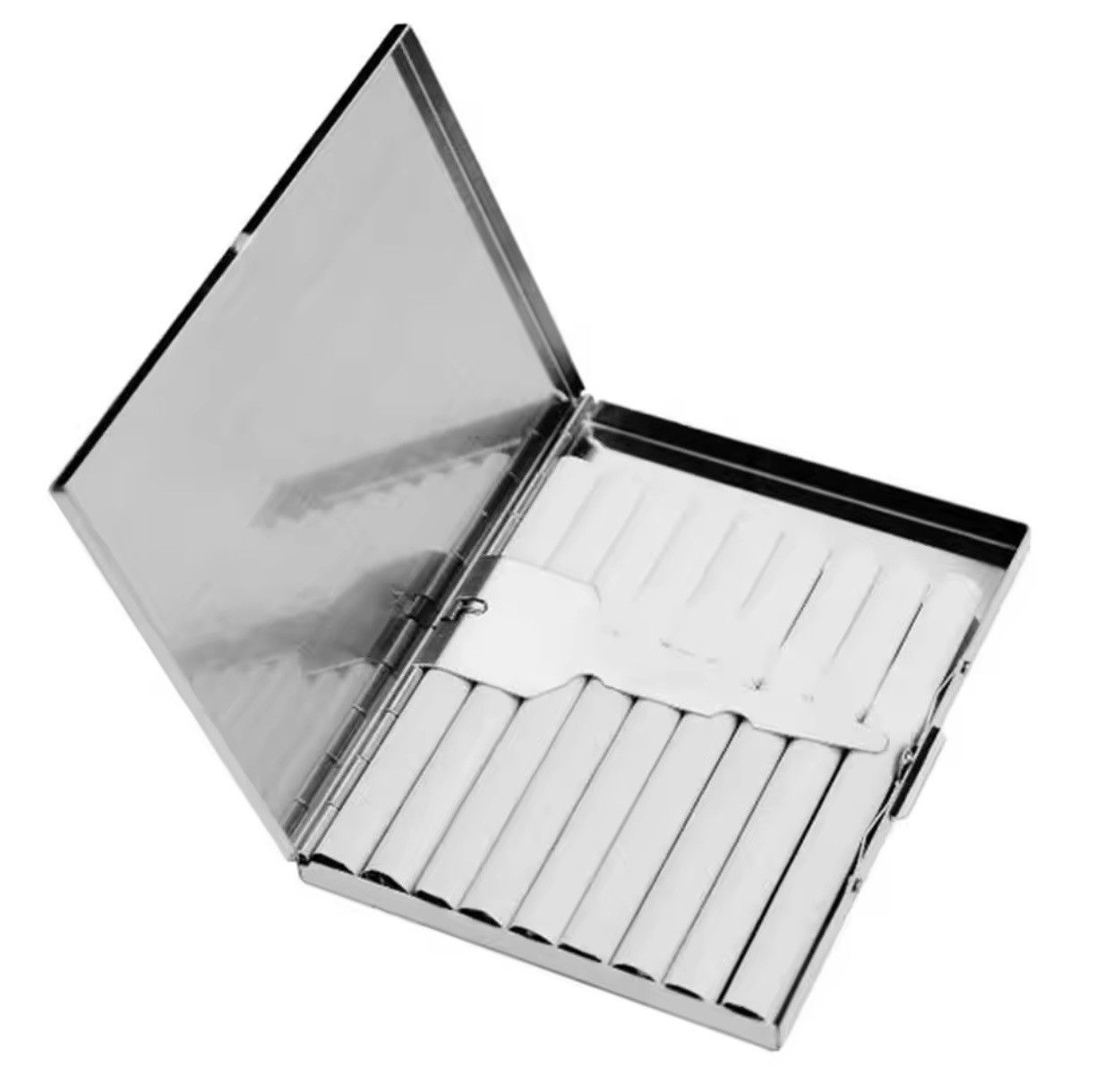 Vintage Ultra-slim Creative Cigarette Carry Case Storage Box Size ONE SIZE - 4 Thumbnail