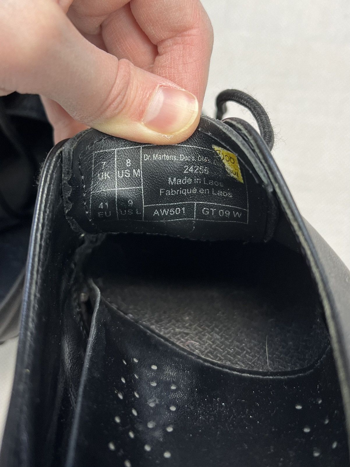 Dr. Martens Shoes Dr. Martens 24256 Black Size US 8 / EU 41 - 2 Thumbnail