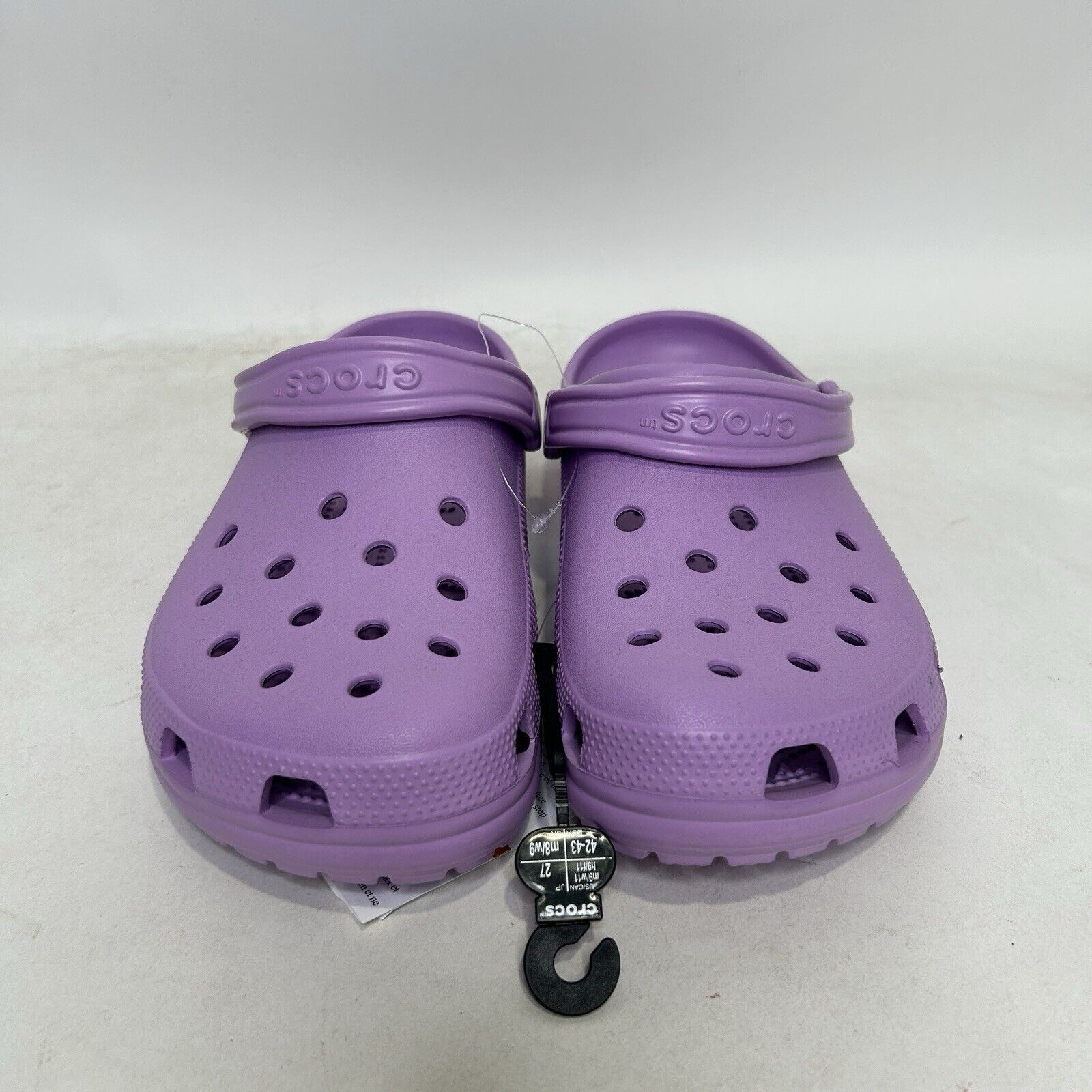 Crocs Crocs Classic Clogs Slip-On “Lavender Light Purple Lilac” Size US 11 / IT 41 - 2 Thumbnail
