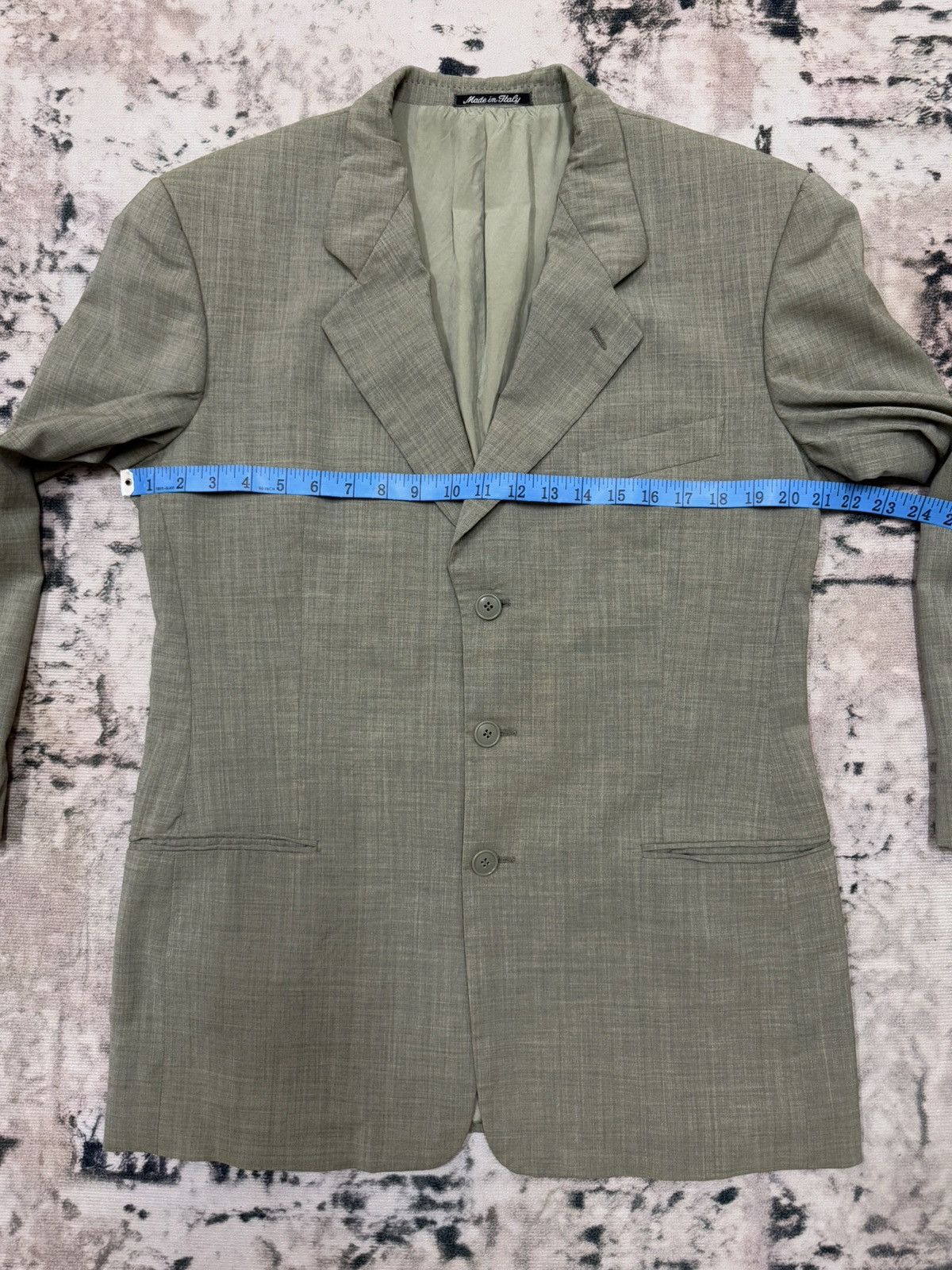 Giorgio Armani Giorgio Armani Le Collezioni Linen Balzers Size 42S - 14 Thumbnail