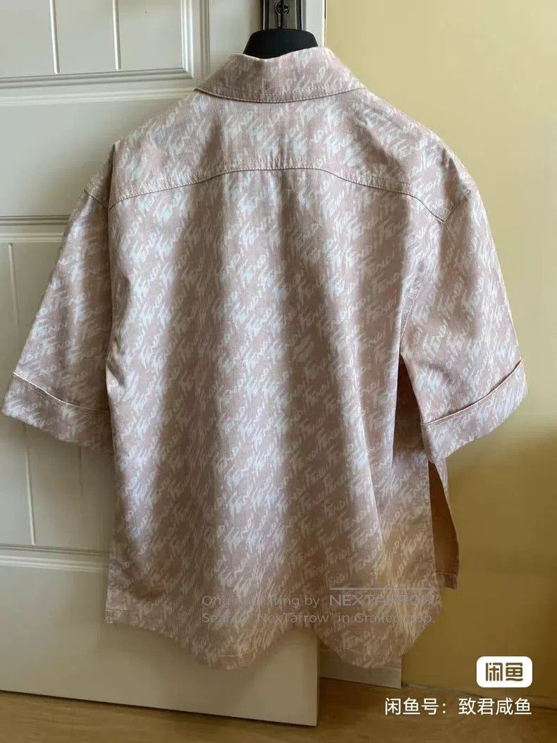 Fendi Fendi Printed Logo Short Sleeve Shirt Size XS / US 0-2 / IT 36-38 - 2 Thumbnail