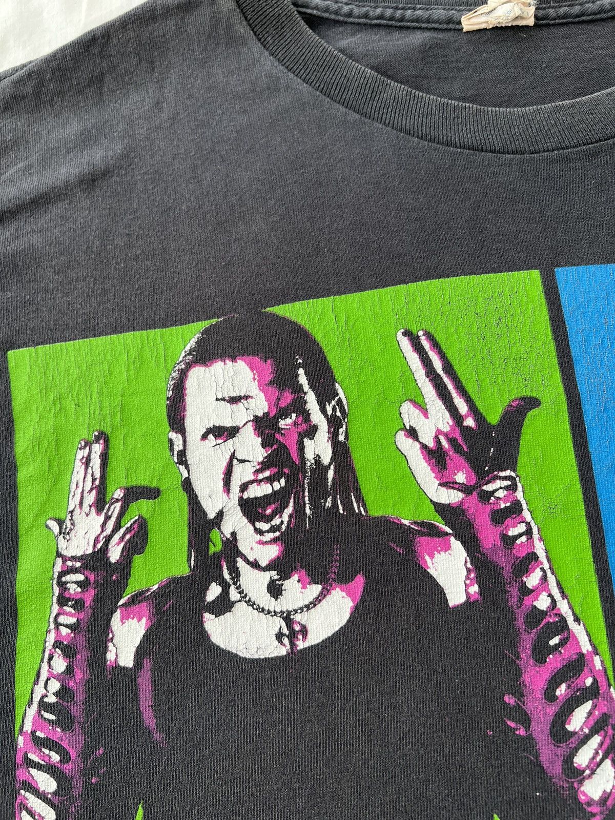 WWE Vintage 2000s Jeff Hardy WWE Wrestling Graphic Y2k T-shirt Size US XL / EU 56 / 4 - 8 Thumbnail
