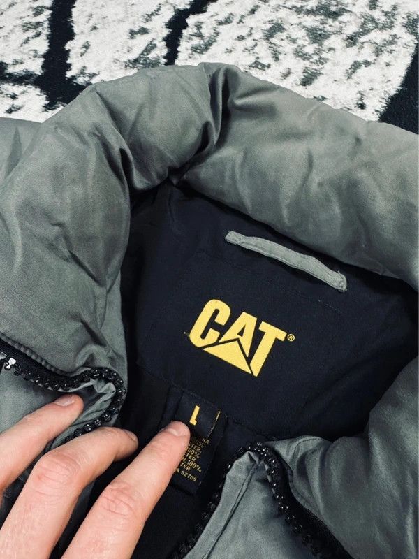Caterpillar Caterpillar Cat L Gray Puffer Vest Size US L / EU 52-54 / 3 - 5 Thumbnail