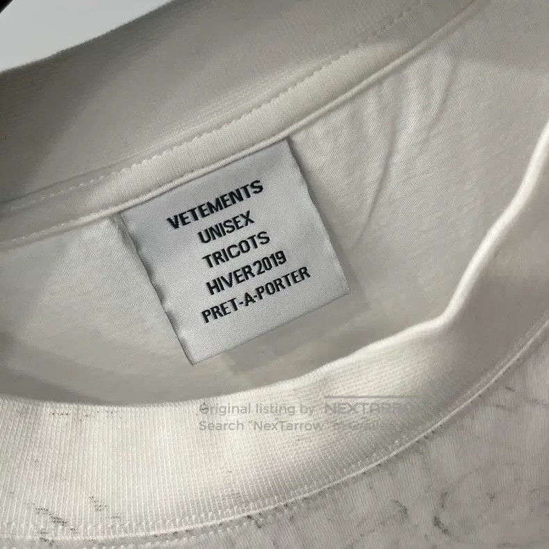 Vetements Vetements Pig White Splatter Rainbow Calendar Short Sleeve Size US XS / EU 42 / 0 - 3 Thumbnail