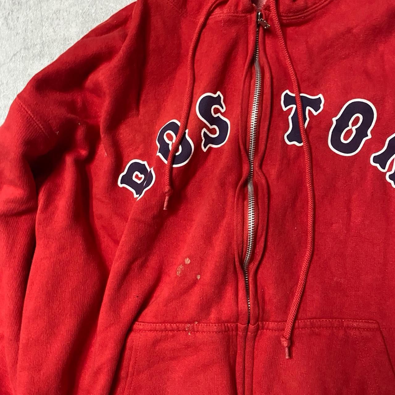 Other Red Boston Red Sox zip up hoodie Size US XL / EU 56 / 4 - 3 Thumbnail