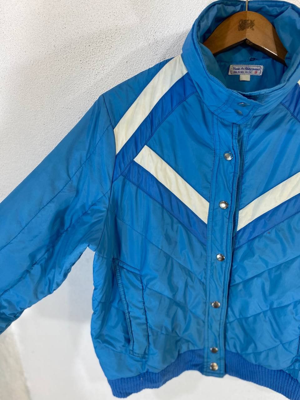 Vintage vintage skiwear retro puffer jacket nice design Size US M / EU 48-50 / 2 - 3 Thumbnail