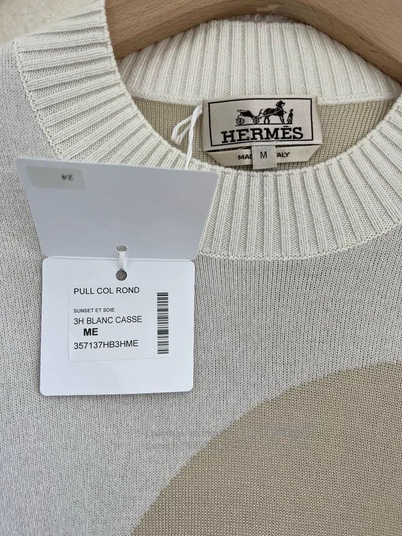 Hermes Hermes Men's cashmere knitted sweater Size US M / EU 48-50 / 2 - 8 Thumbnail