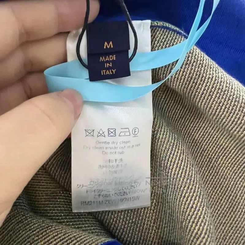 Louis Vuitton Louis Vuitton Summer Blue Cotton Men’s T-Shirt . Size US M / EU 48-50 / 2 - 4 Thumbnail
