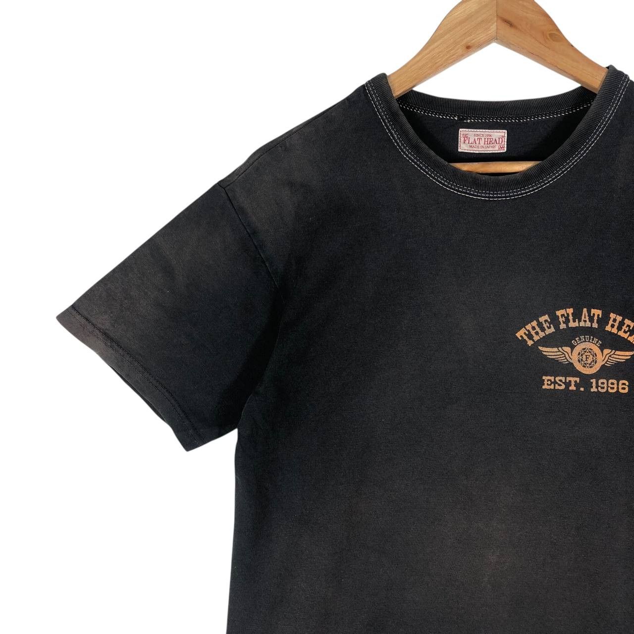 The Flat Head Vintage 90s The Flat Head Men T-Shirt Size US M / EU 48-50 / 2 - 3 Thumbnail