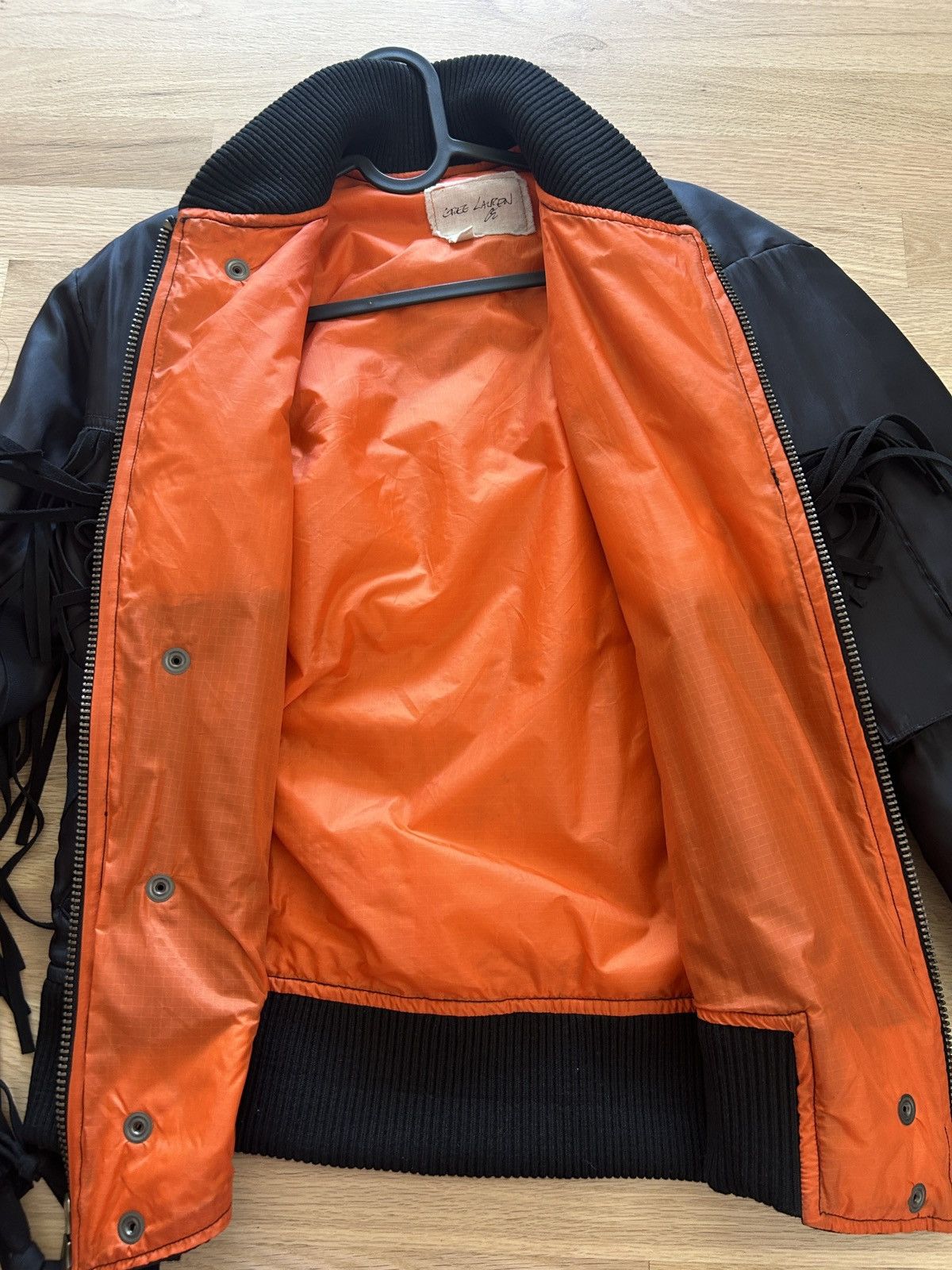 Greg Lauren Greg Lauren Black Tails Flight Jacket Size US M / EU 48-50 / 2 - 9 Thumbnail