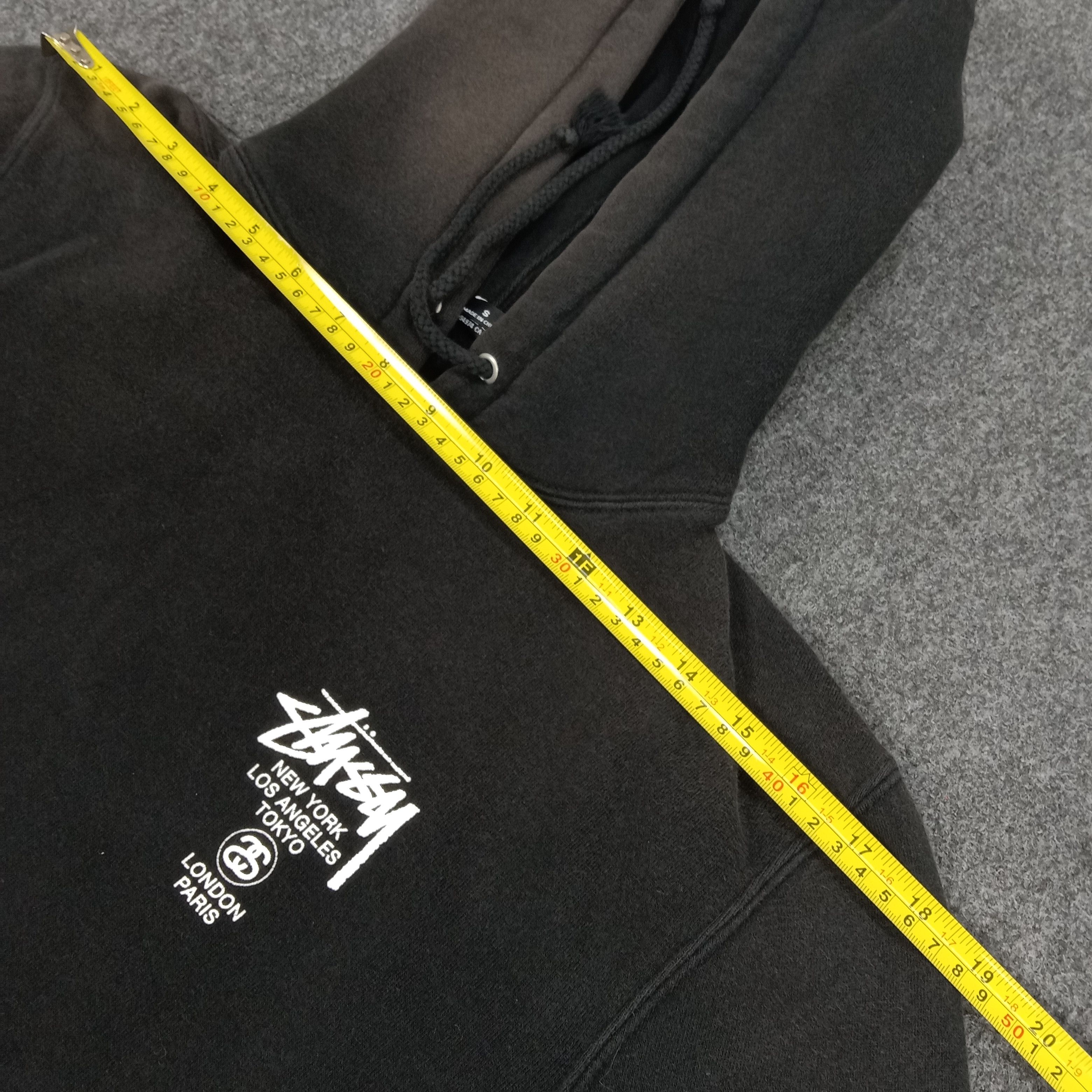 Stussy × Vintage Stussy Streetwear Style Big Logo Hoodies Size US S / EU 44-46 / 1 - 6 Thumbnail