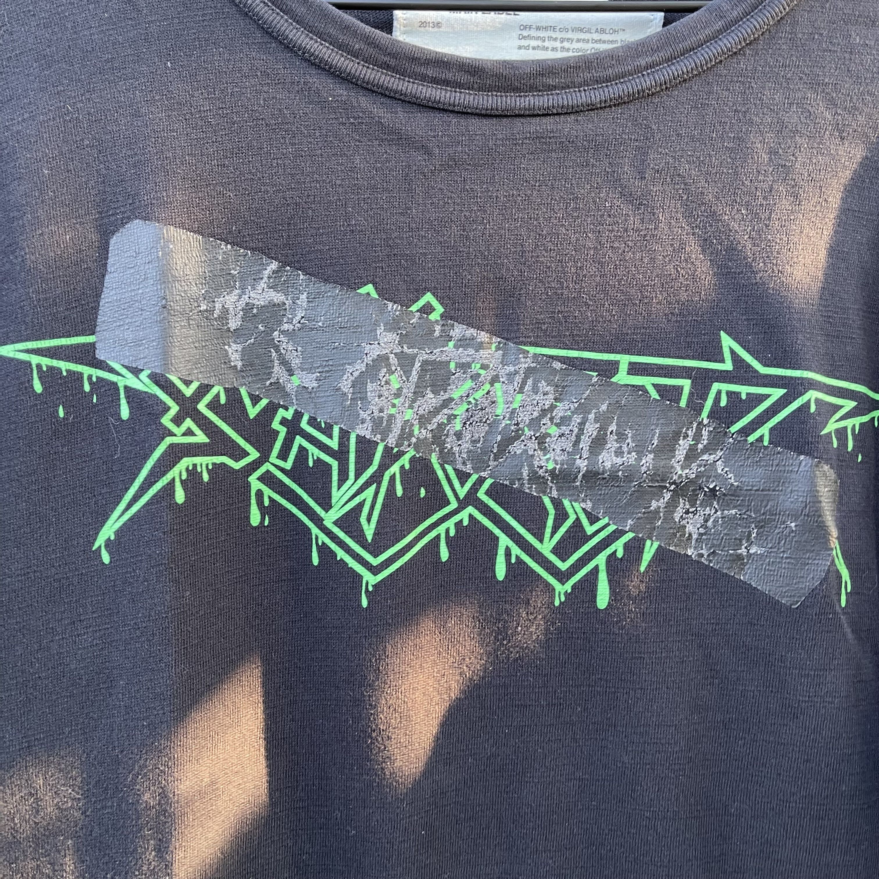 Off-White Off-White Main Label Graffiti Long Sleeve Shirt Size US S / EU 44-46 / 1 - 2 Thumbnail