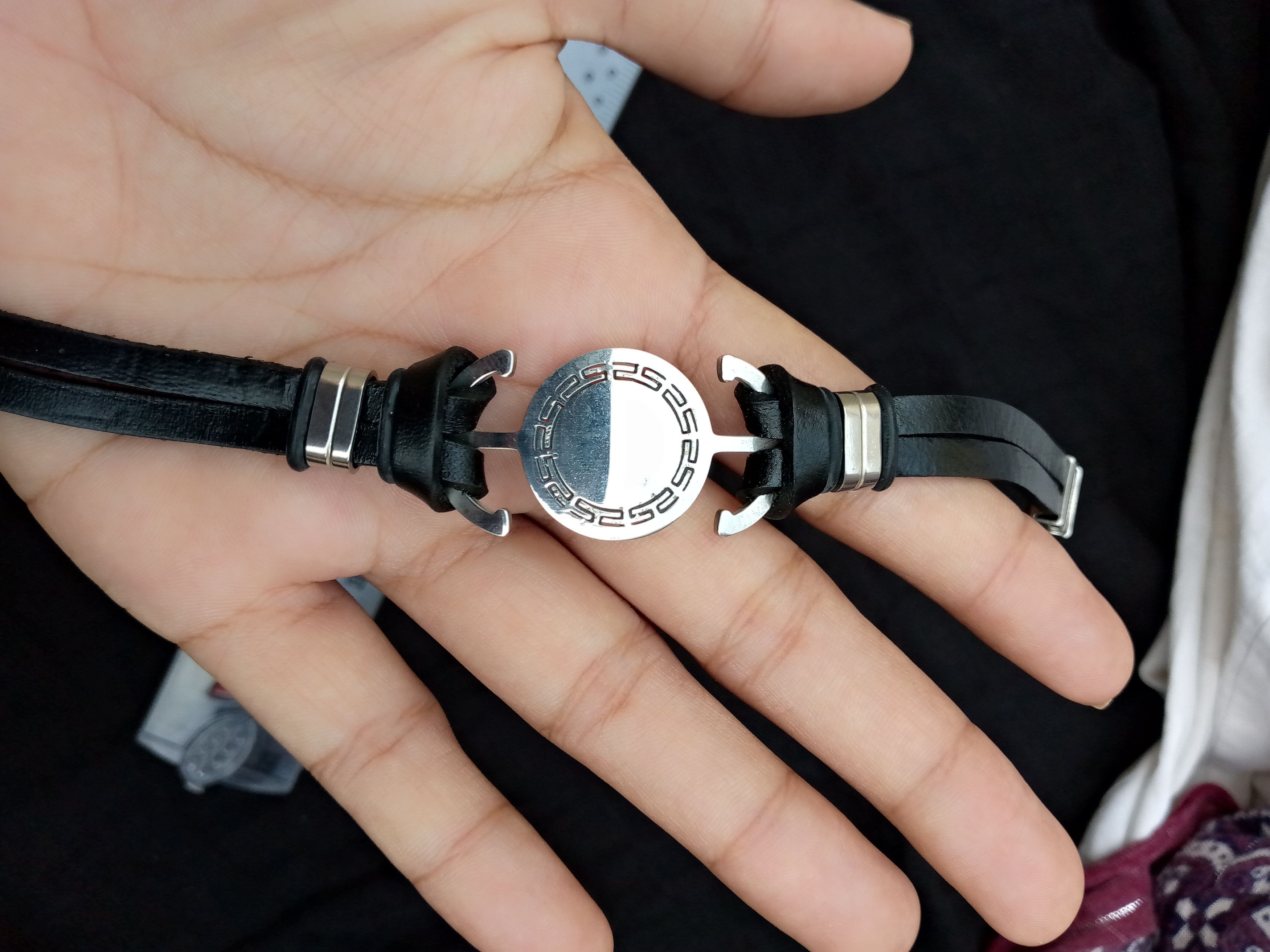 Other Black and Silver Bracelet Size ONE SIZE - 1 Thumbnail