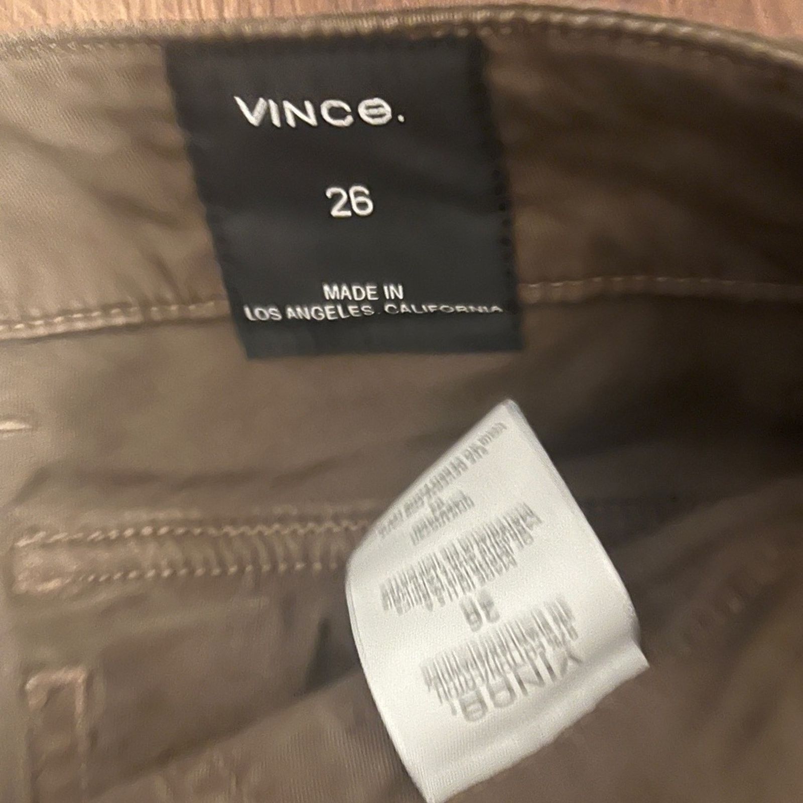 Vince Vince Joggers, size 26, Olive Green Size 26" / US 2 / IT 38 - 3 Thumbnail