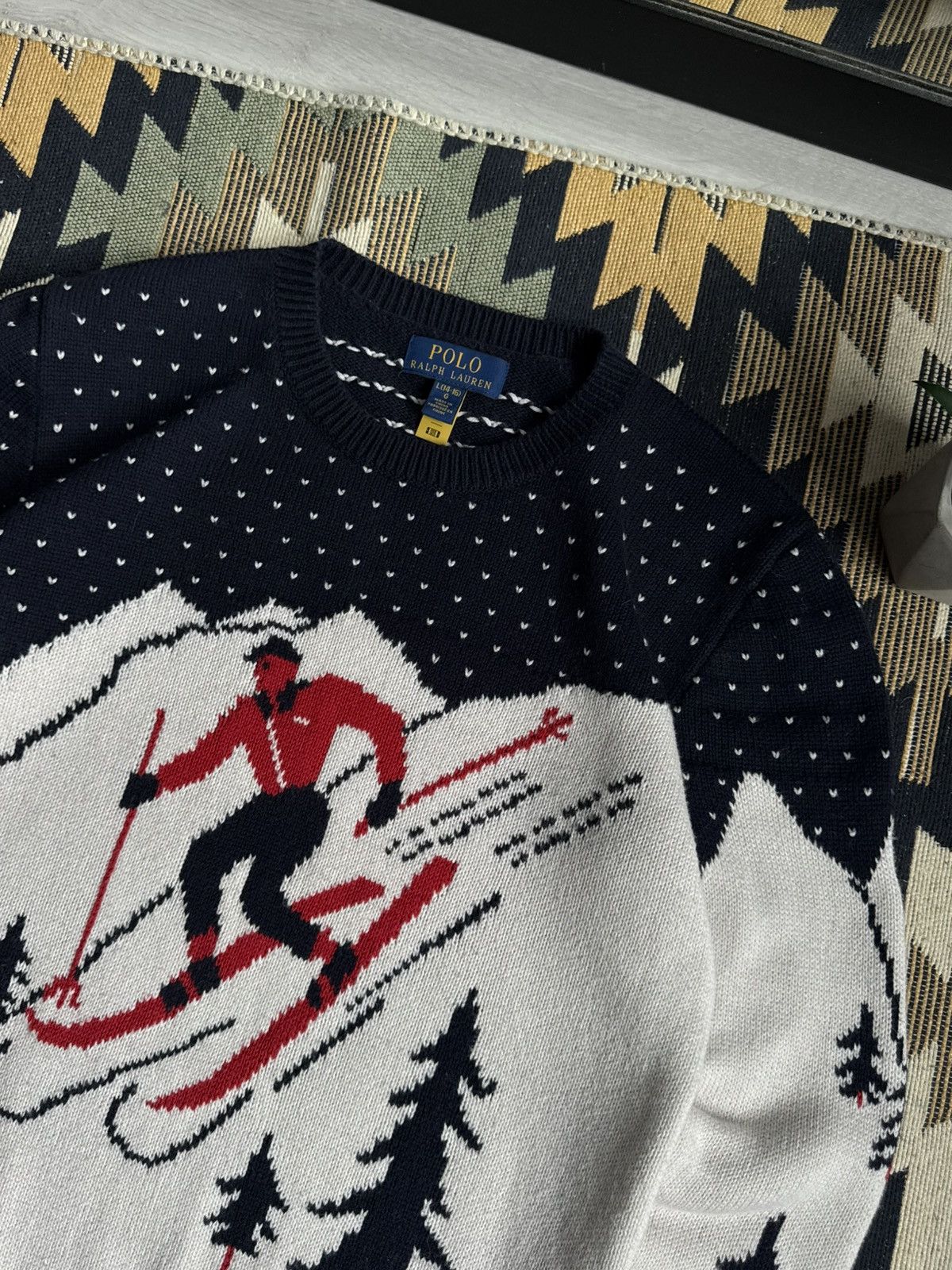 Polo Ralph Lauren Polo Ralph Lauren Ski Knitted Sweater Size US XS / EU 42 / 0 - 5 Thumbnail