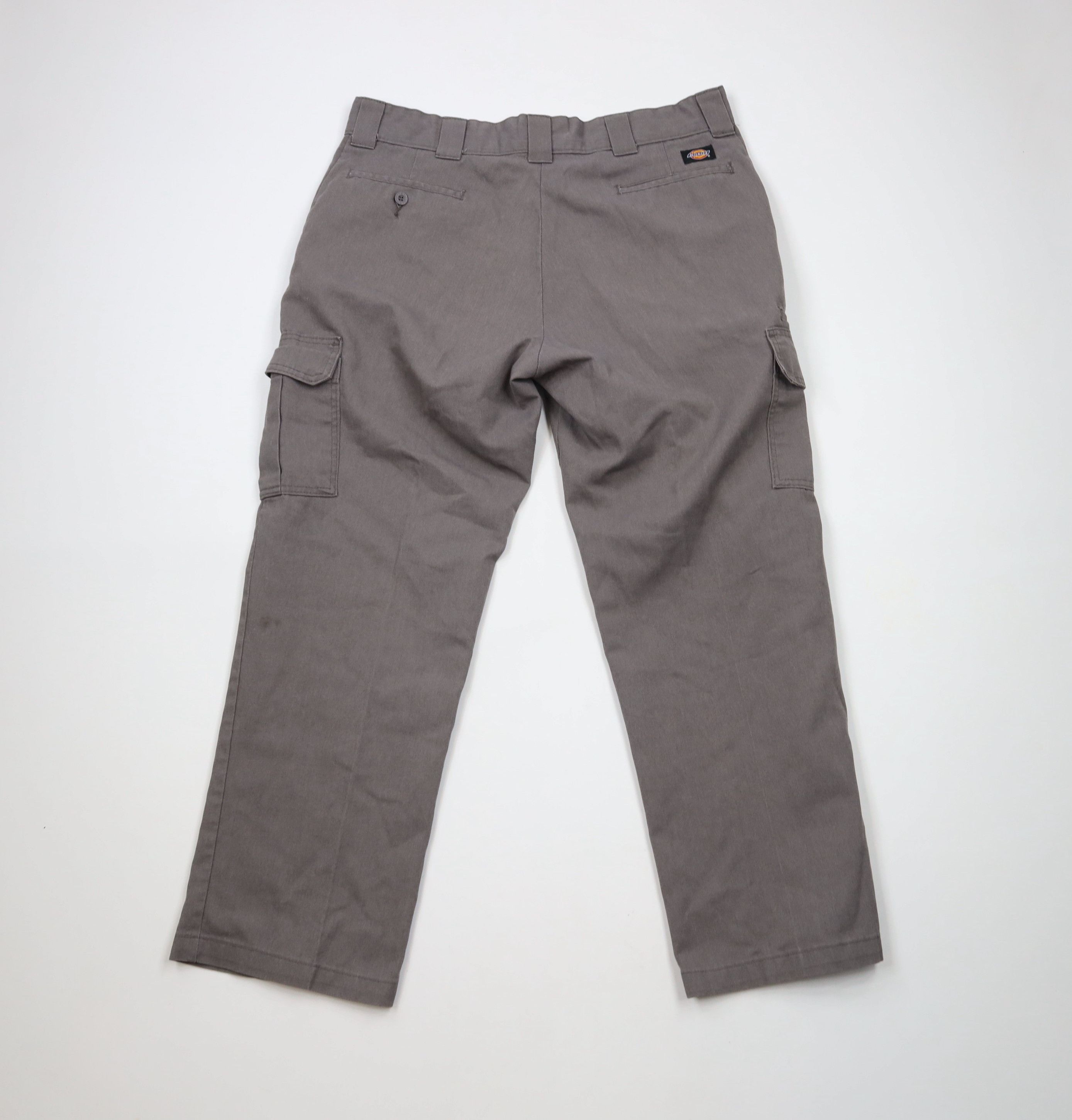Dickies × Vintage Vintage Y2K Dickies Straight Wide Leg Cargo Pants Gray Size US 38 / EU 54 - 11 Thumbnail
