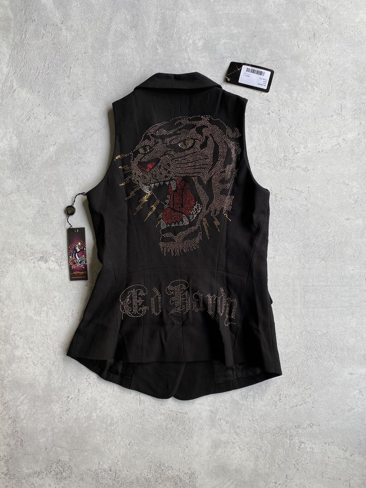 Ed Hardy Ed Hardy Bejeweled Vest Size XS Size XS / US 0-2 / IT 36-38 - 1 Thumbnail